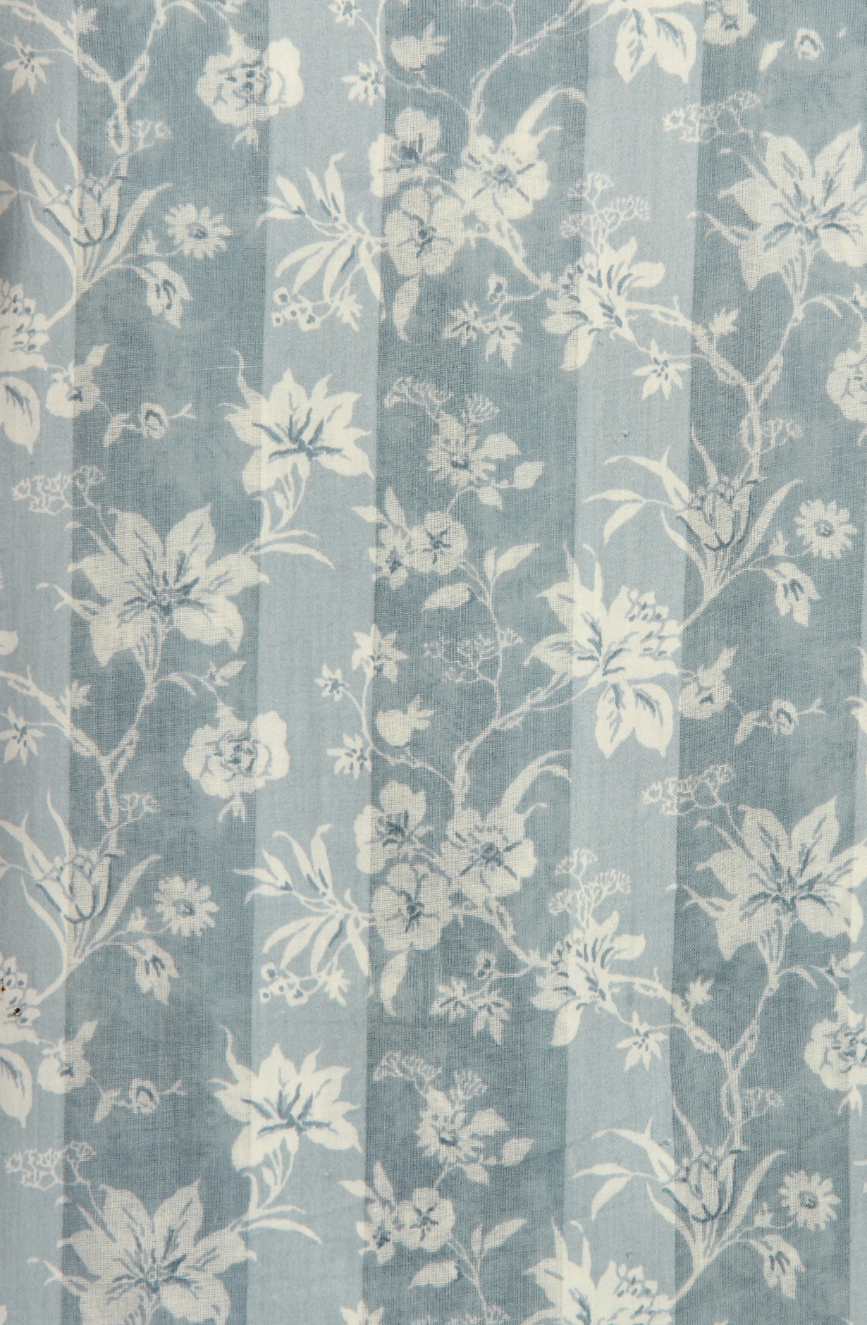 Grey Cotton Printed Suit with Chiffon Dupatta - JORPIM27B