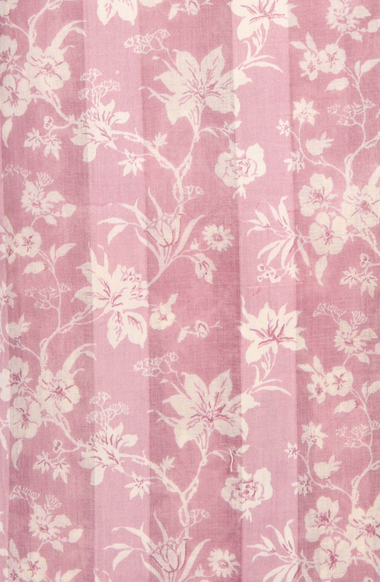 Purple Cotton Printed Suit with Chiffon Dupatta - JORPIM27D