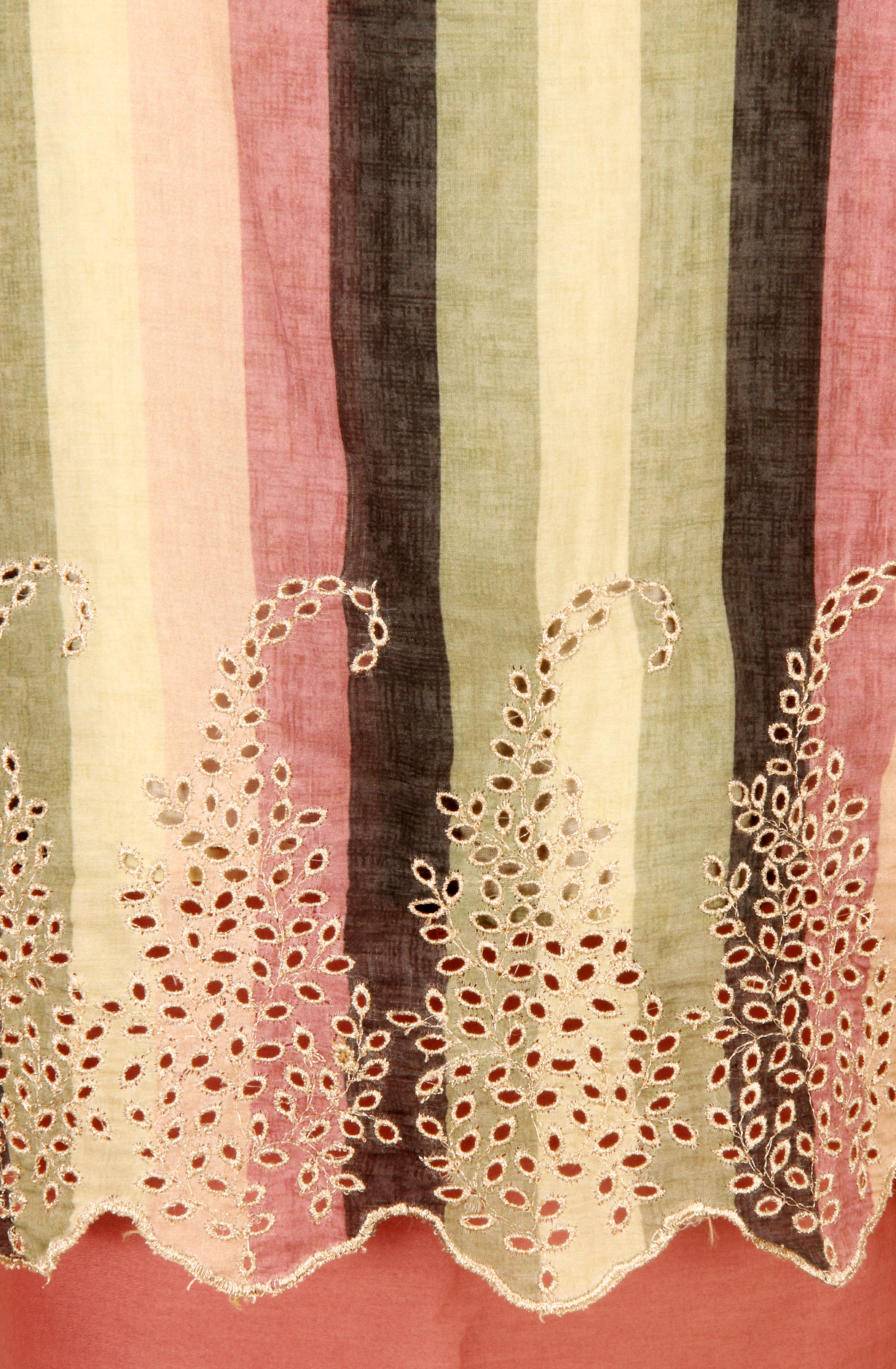 Multi-coloured Cotton Silk Unstitched Salwar Kameez with Organza Dupatta - KAR1621A