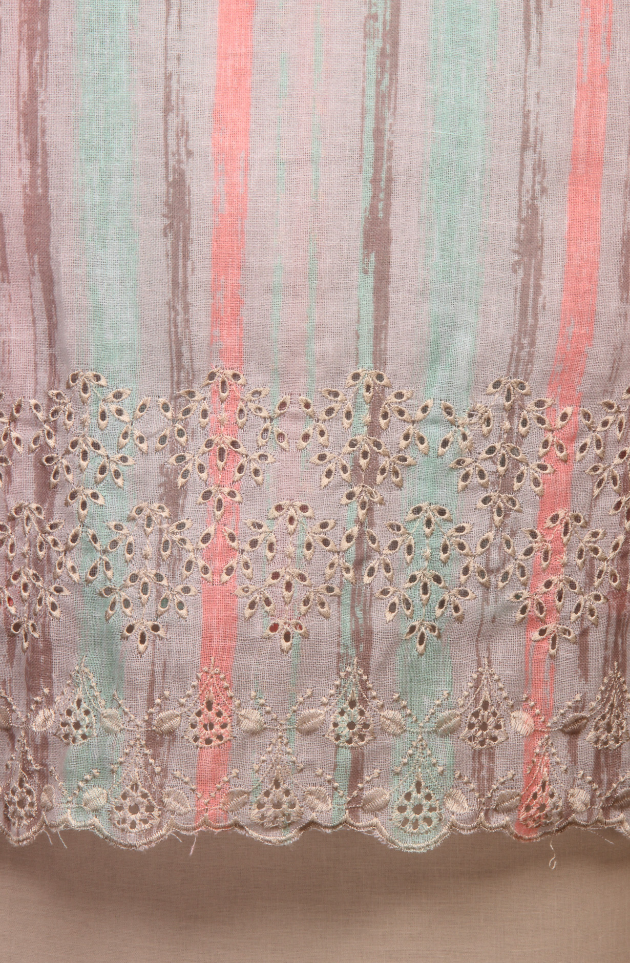 Multi-coloured Linen Digital Printed Salwar Kameez with Dupatta - KYO1954B