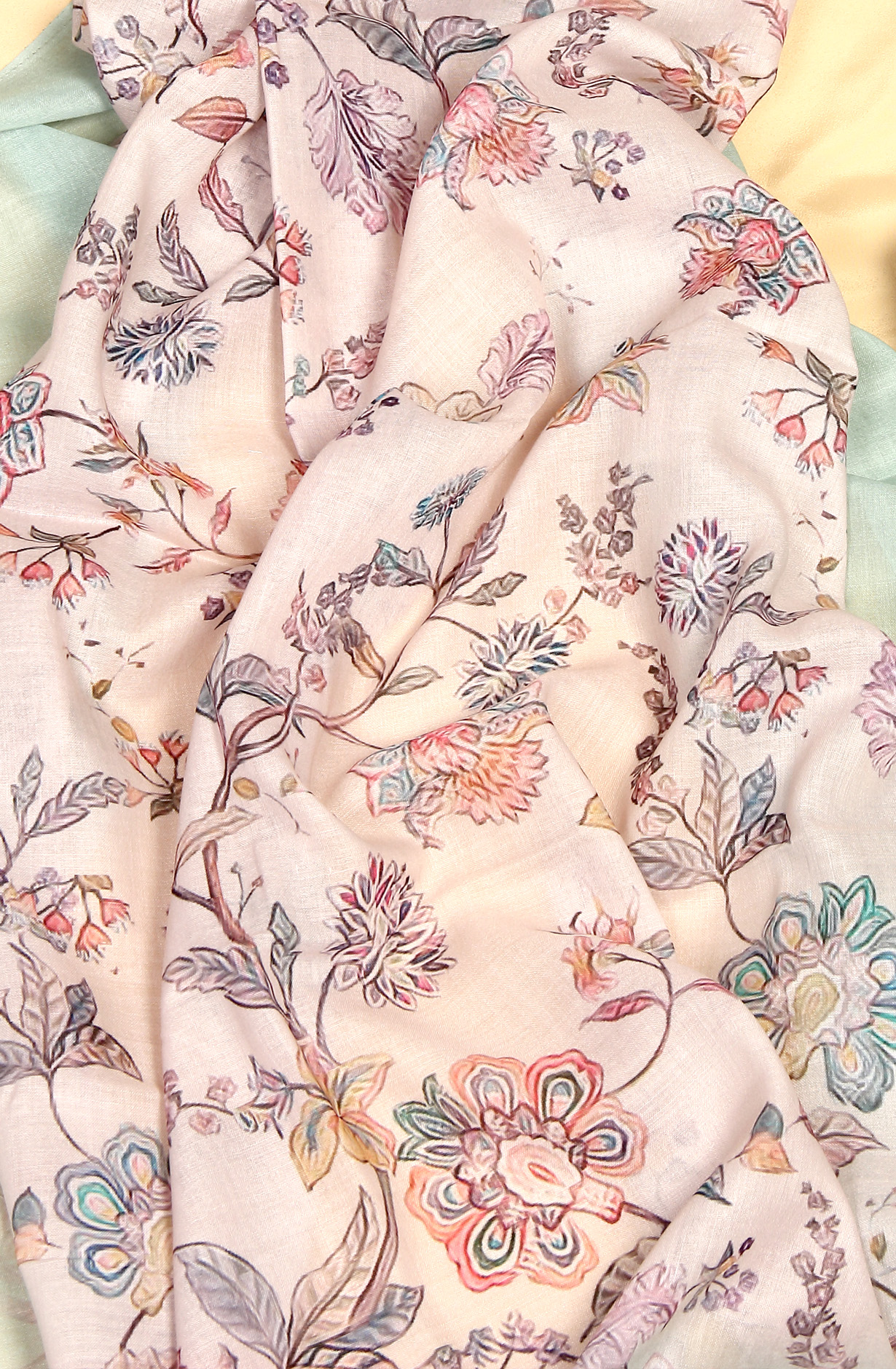 Green Cotton Digital Print Salwar Suit - MAN1116