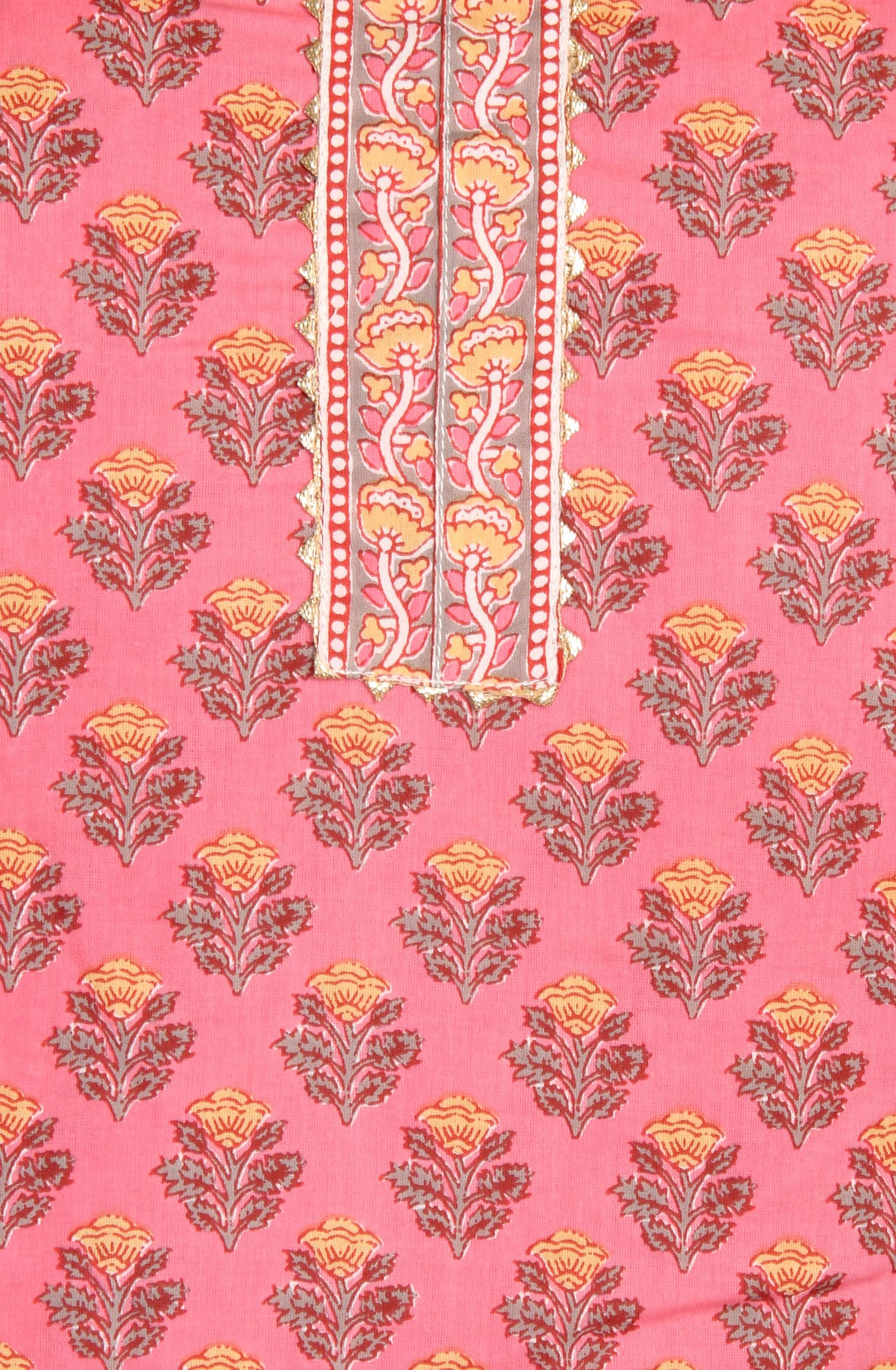 Multicolor Cotton Printed Salwar Kameez - MANCHALI-19A