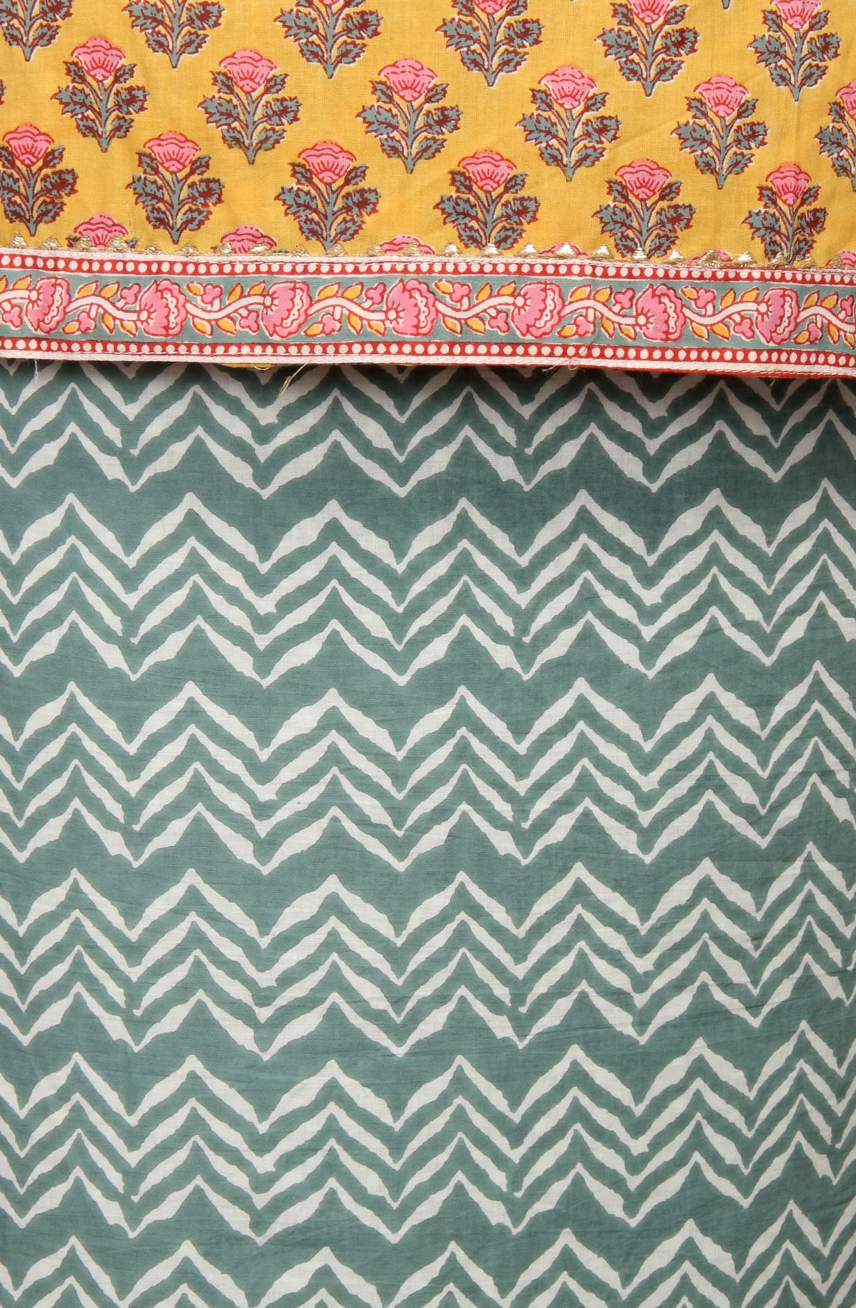 Multicolor Cotton Printed Salwar Kameez - MANCHALI-19C