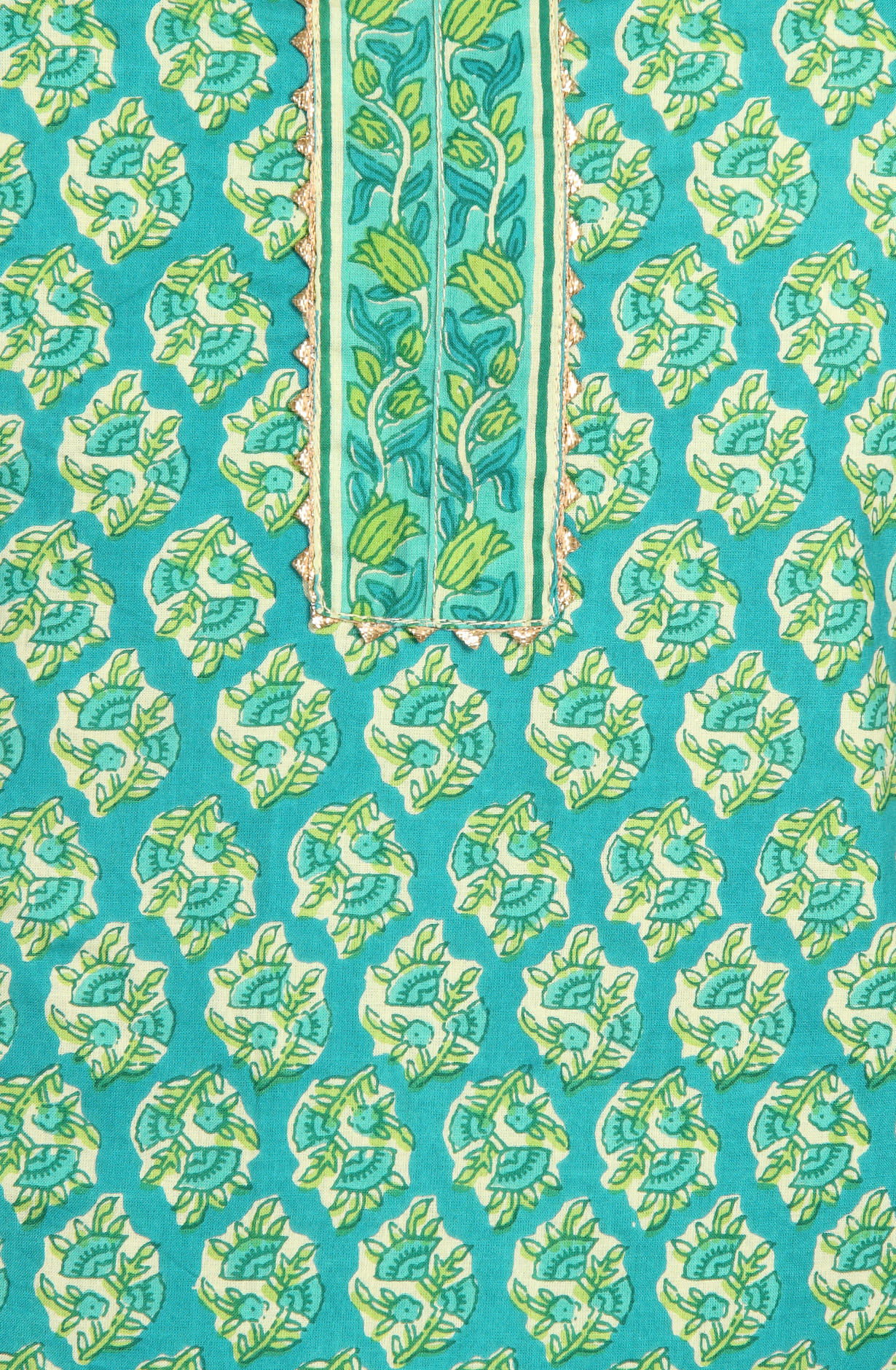 Multicolor Cotton Printed Salwar Kameez - MANCHALI-28A