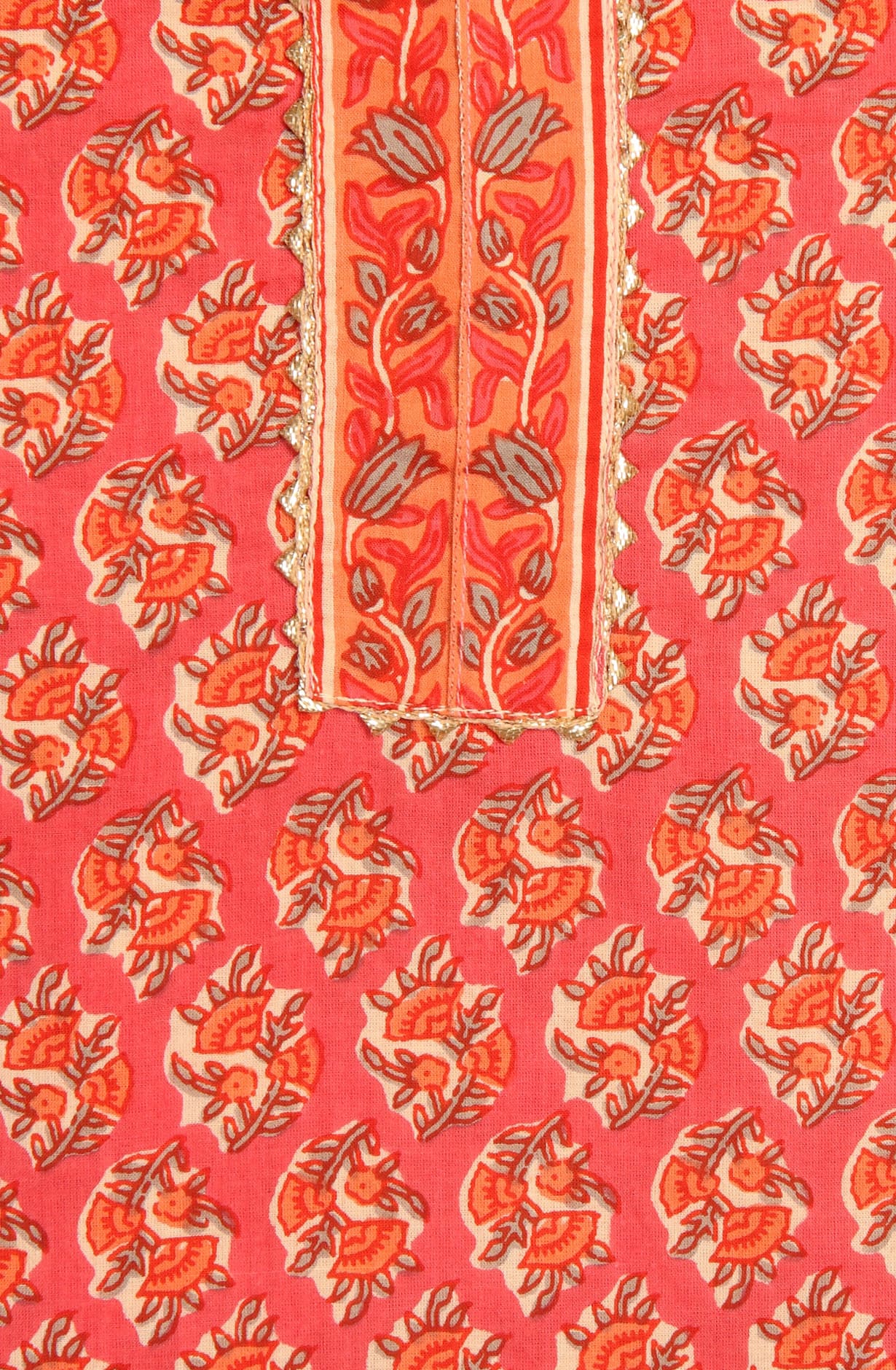 Multicolor Cotton Printed Salwar Kameez - MANCHALI-28B