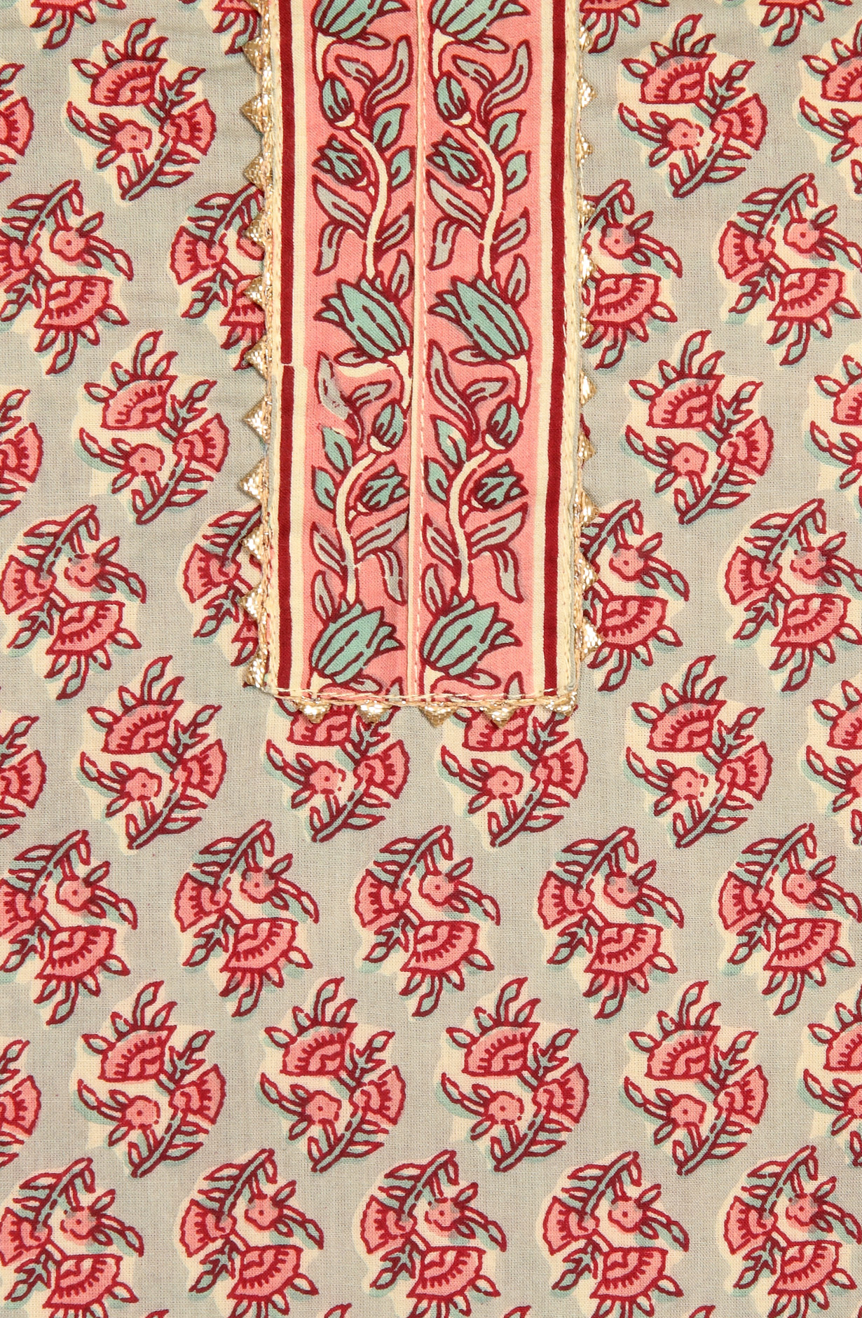 Multicolor Cotton Printed Salwar Kameez - MANCHALI-28C