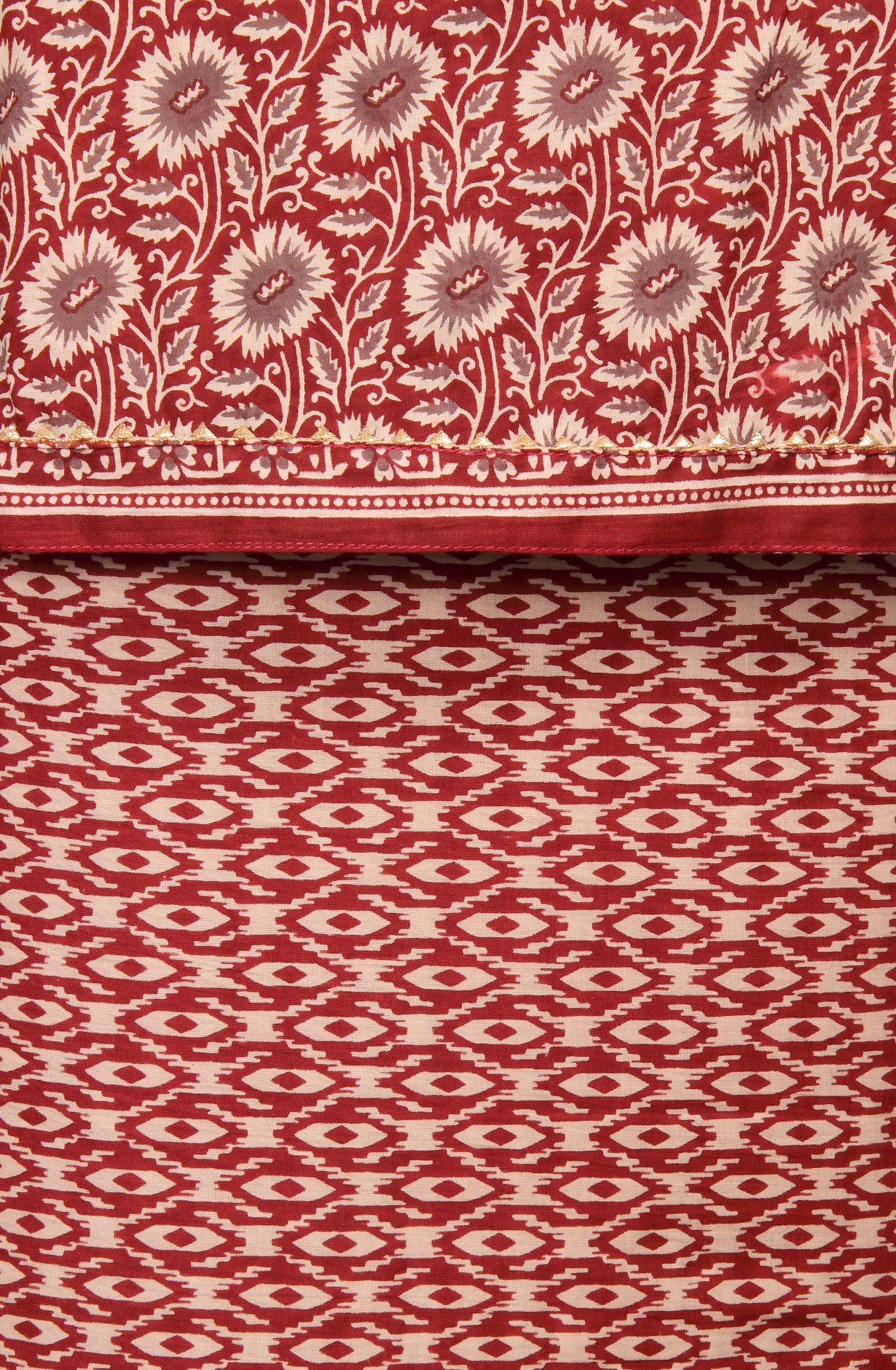 Multicolor Cotton Printed Salwar Kameez - MANCHALI-39A