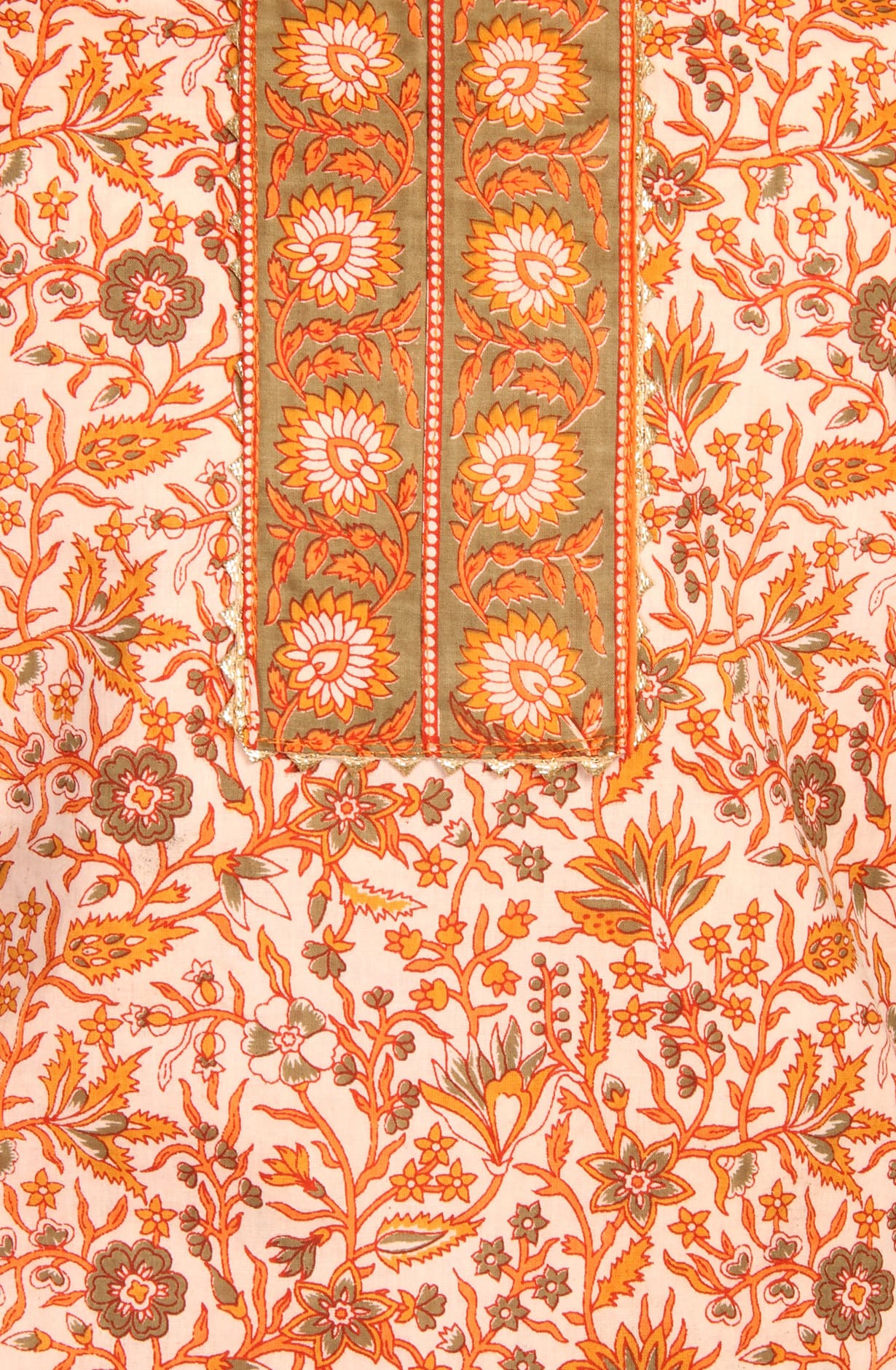 Multicolor Cotton Printed Salwar Kameez - MANCHALI-53A