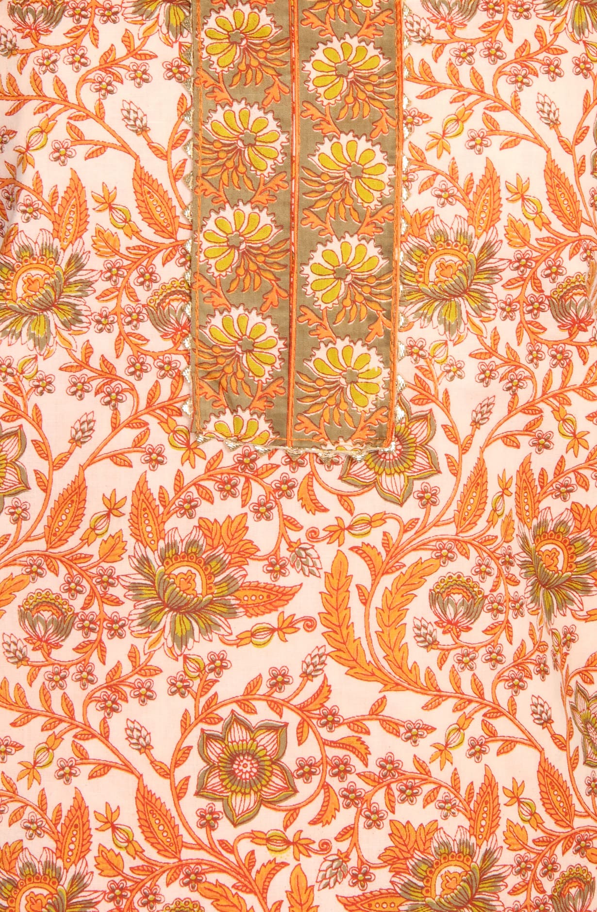 Multicolor Cotton Printed Salwar Kameez - MANCHALI-54A