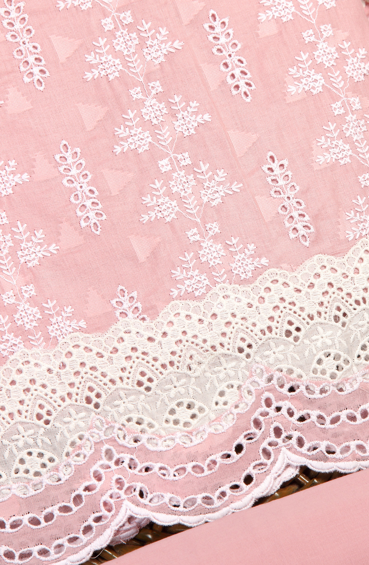 Pink Embroidered Exclusive Salwar Kameez with Chiffon Dupatta - MANNS13781A