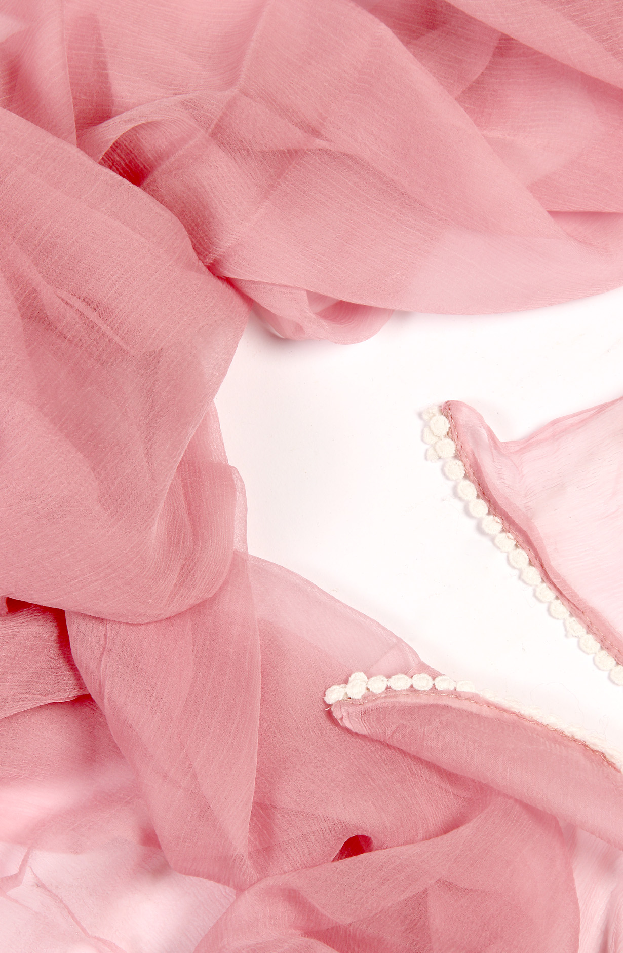 Pink Embroidered Exclusive Salwar Kameez with Chiffon Dupatta - MANNS13805B