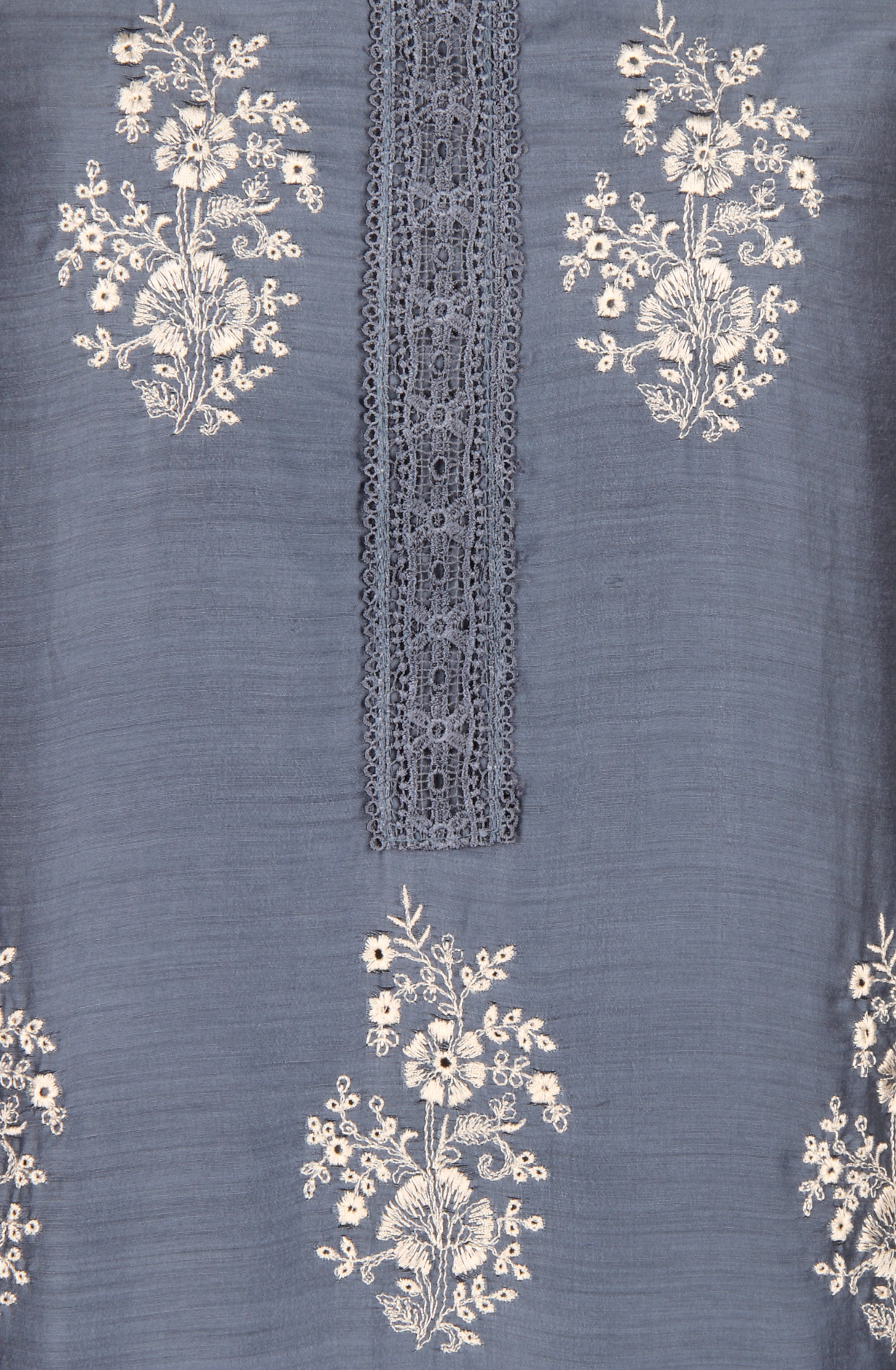 Pastel Blue Muslin Exclusive Embroidered Salwar Kameez - MER1917C