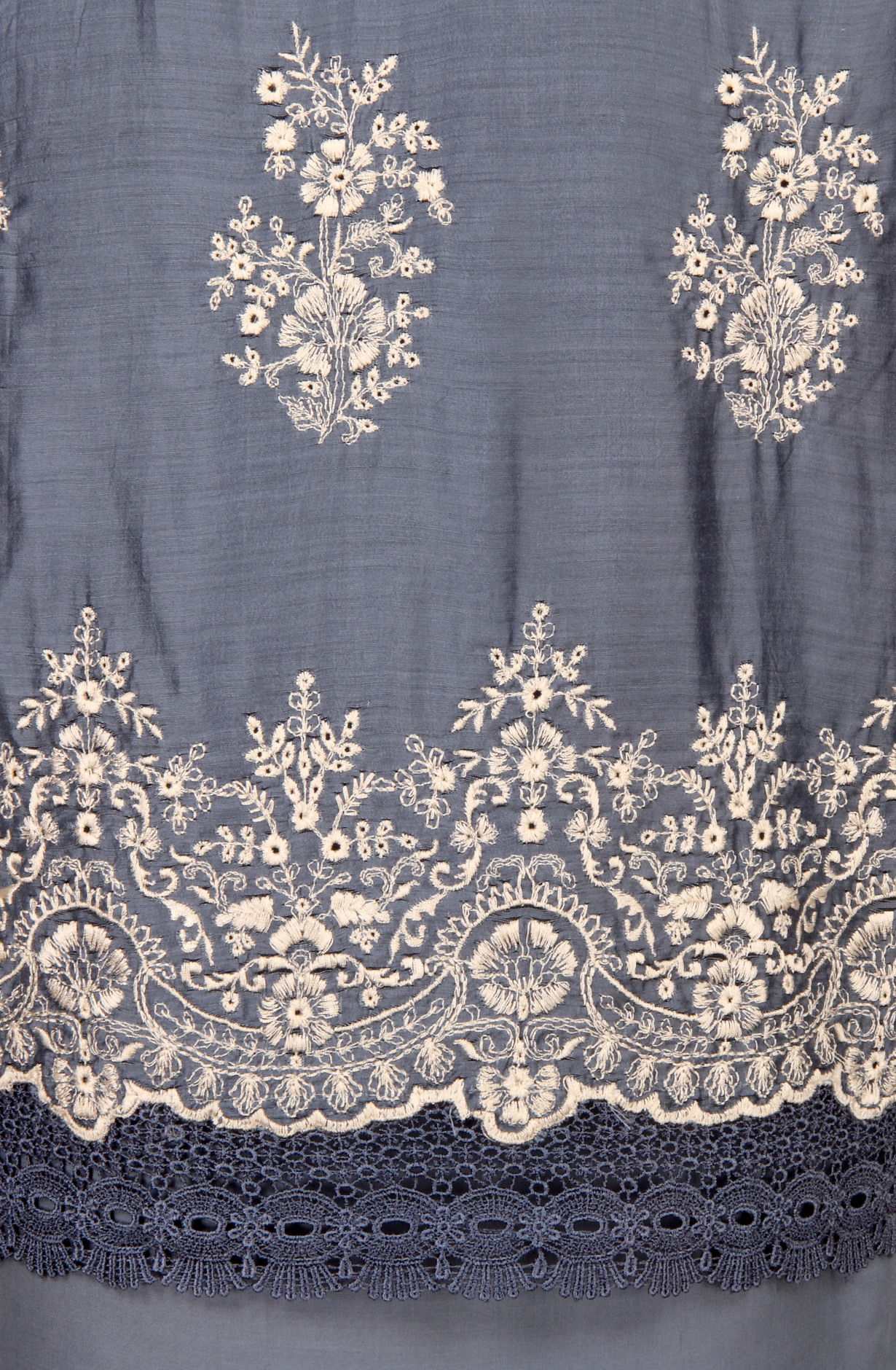 Pastel Blue Muslin Exclusive Embroidered Salwar Kameez - MER1917C