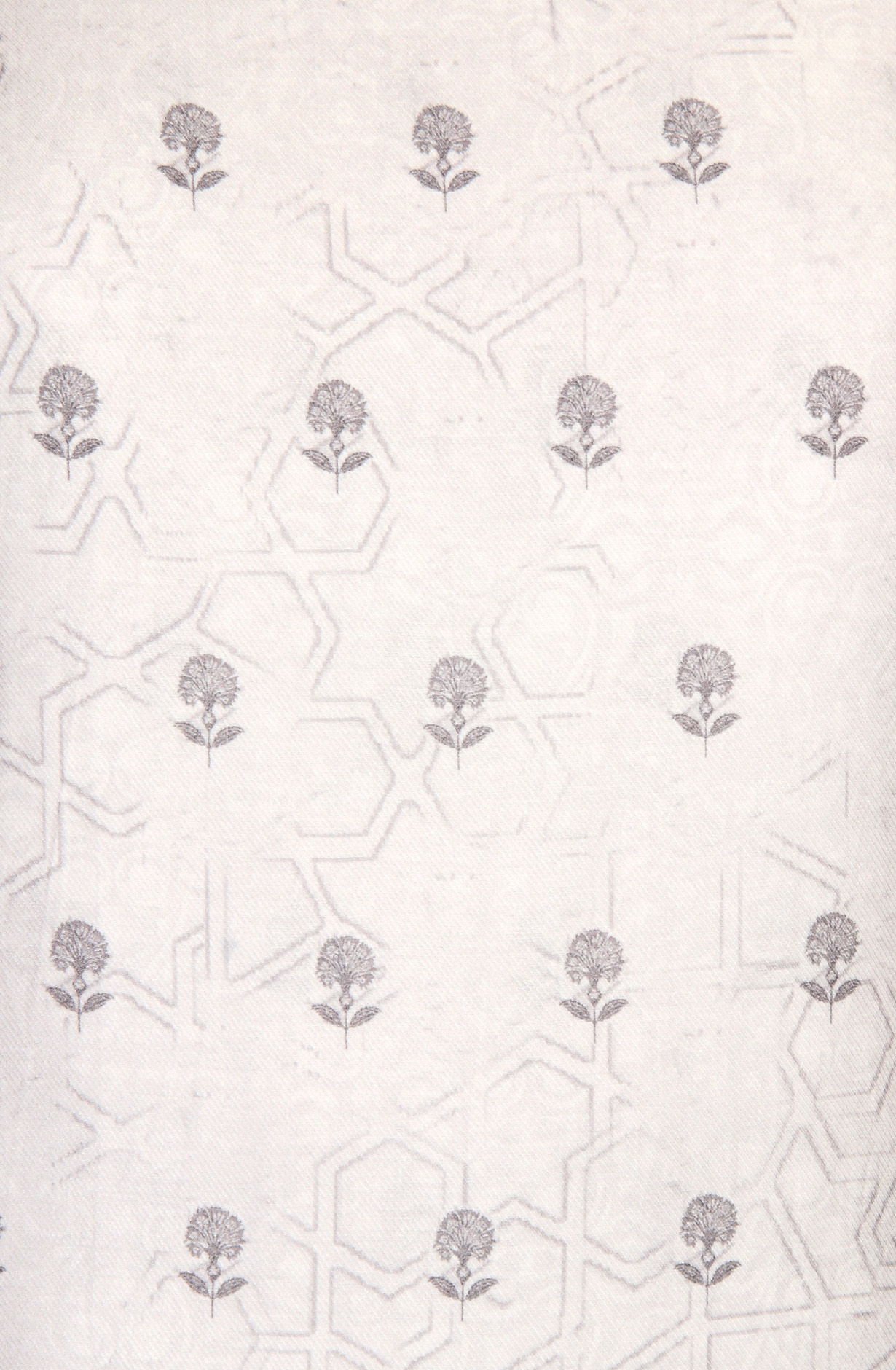 Black and Grey Pashmina Winter Wear Unstitched Salwar Kameez - NIH1812A