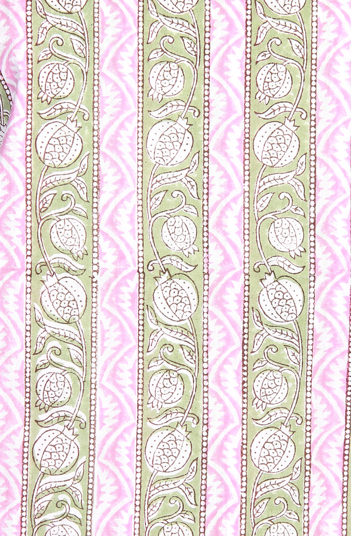 Baby Pink Printed Unstitched Cotton Dress Material - PFSCOT1011-2B