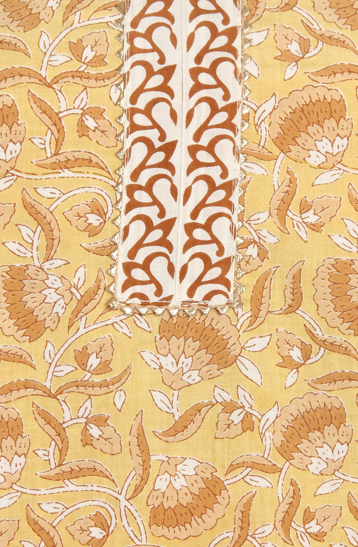 Multicolored Cotton Unstitched Printed Salwar Kameez - PFSCOT4120-3D