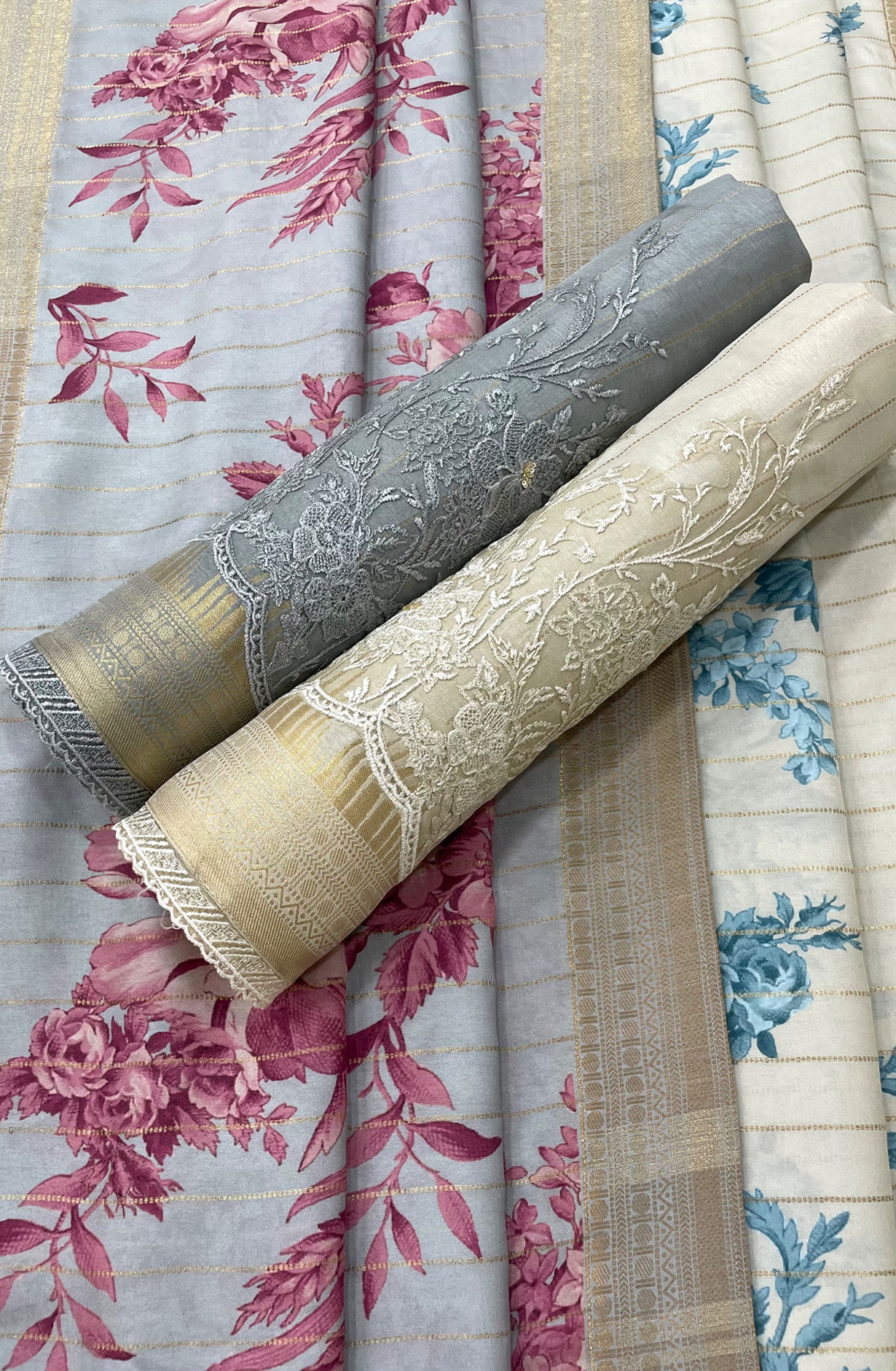 Silk Jacquard Salwaar Kameez with Dupatta - PHO2369B