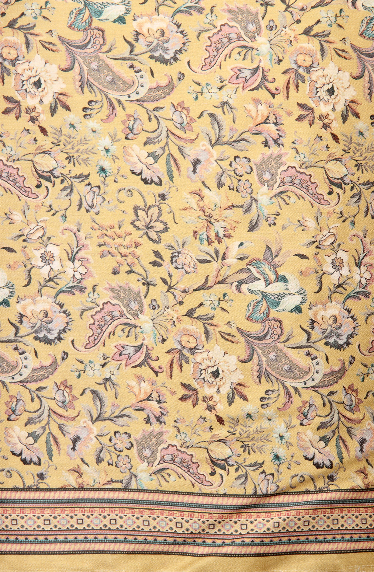 Mustard Modal Cotton Printed Salwar Kameez - PUR3461