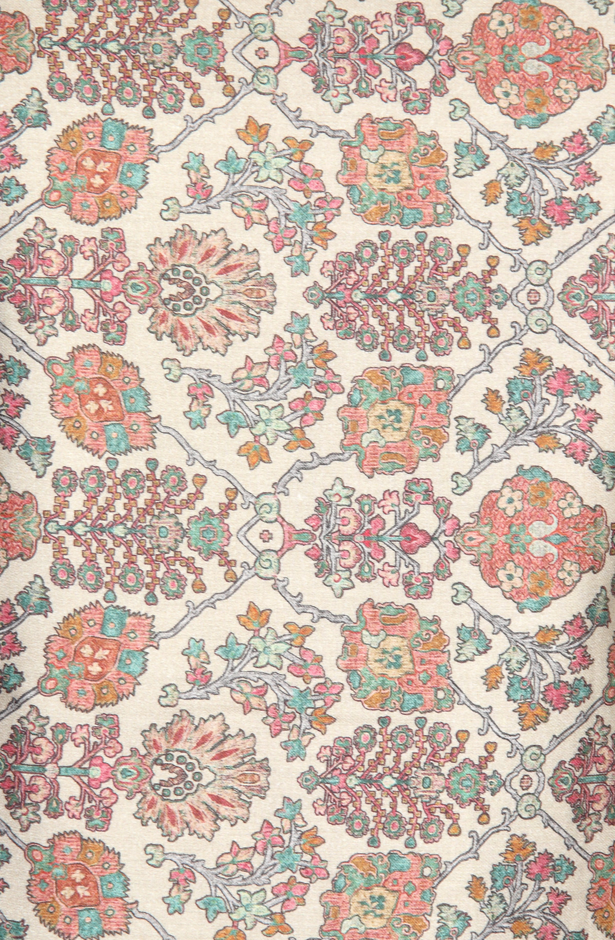 Beige Modal Cotton Printed Salwar Kameez - PUR3467