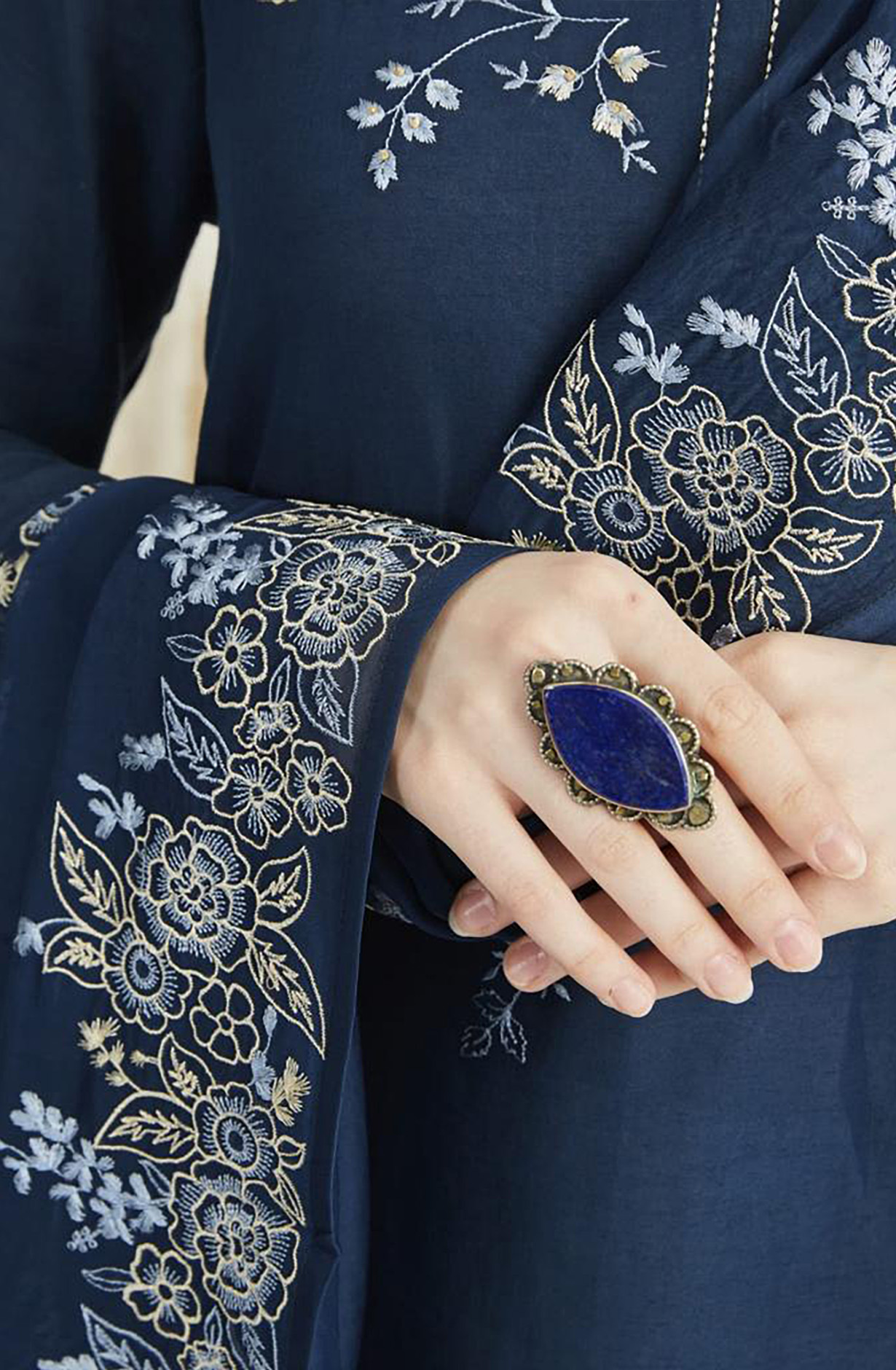 Teal Beautiful Organza Festive Wear Salwar Suit - R157-SPR1561A