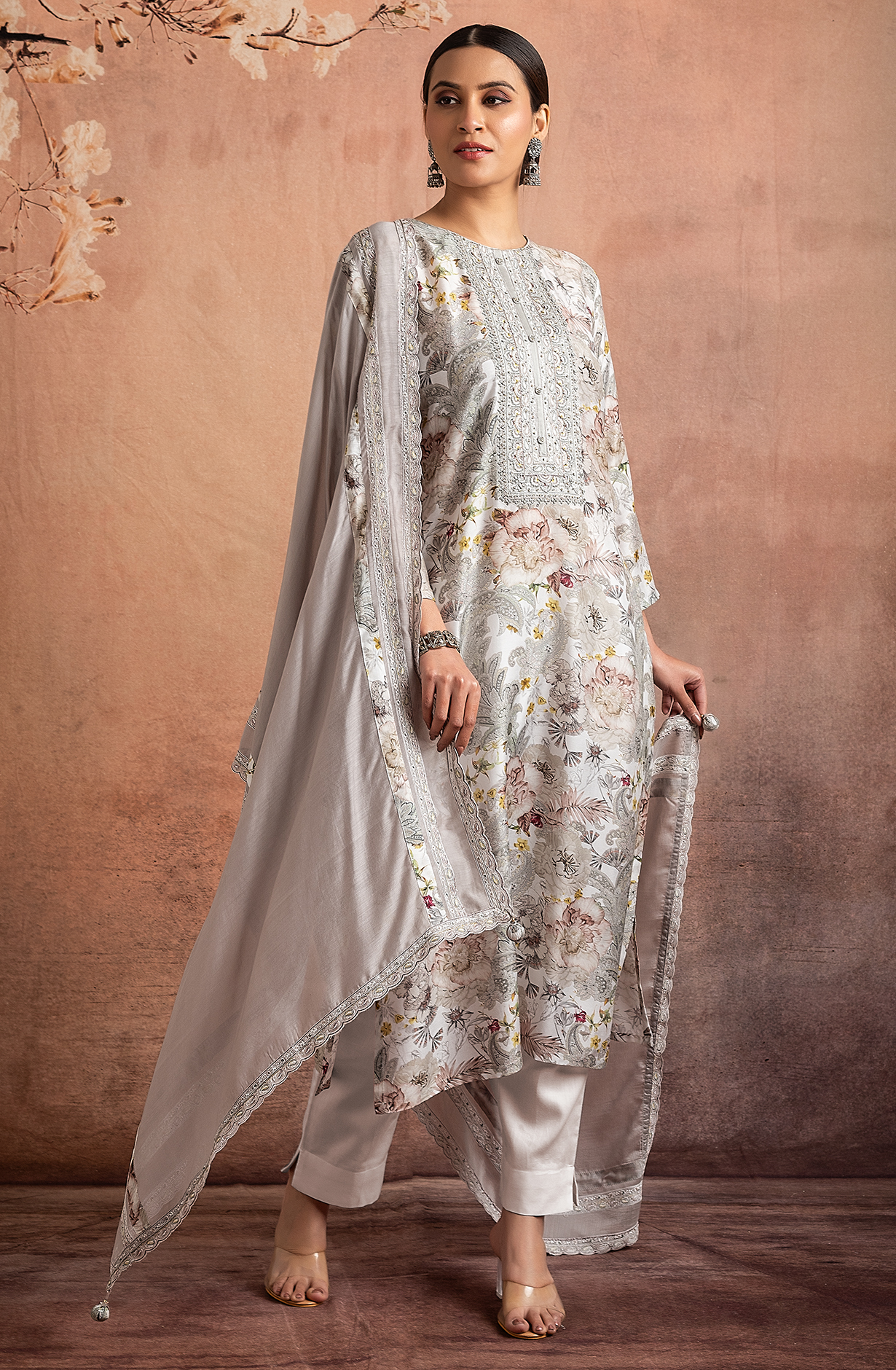 Multicolor Exclusive Modal Digital Printed Salwar Suit with Trendy Dupatta - R157-SPR1834