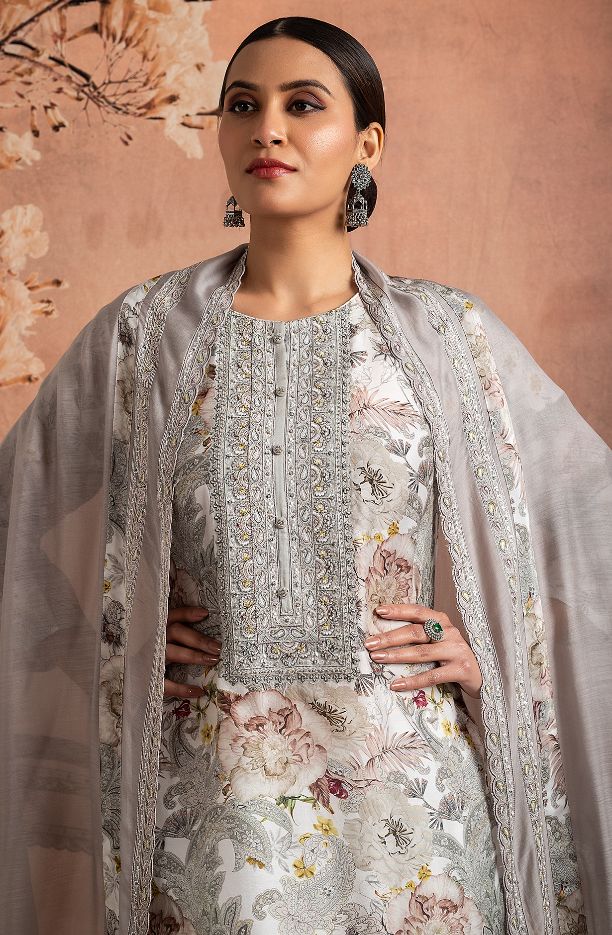 Multicolor Exclusive Modal Digital Printed Salwar Suit with Trendy Dupatta - R157-SPR1834
