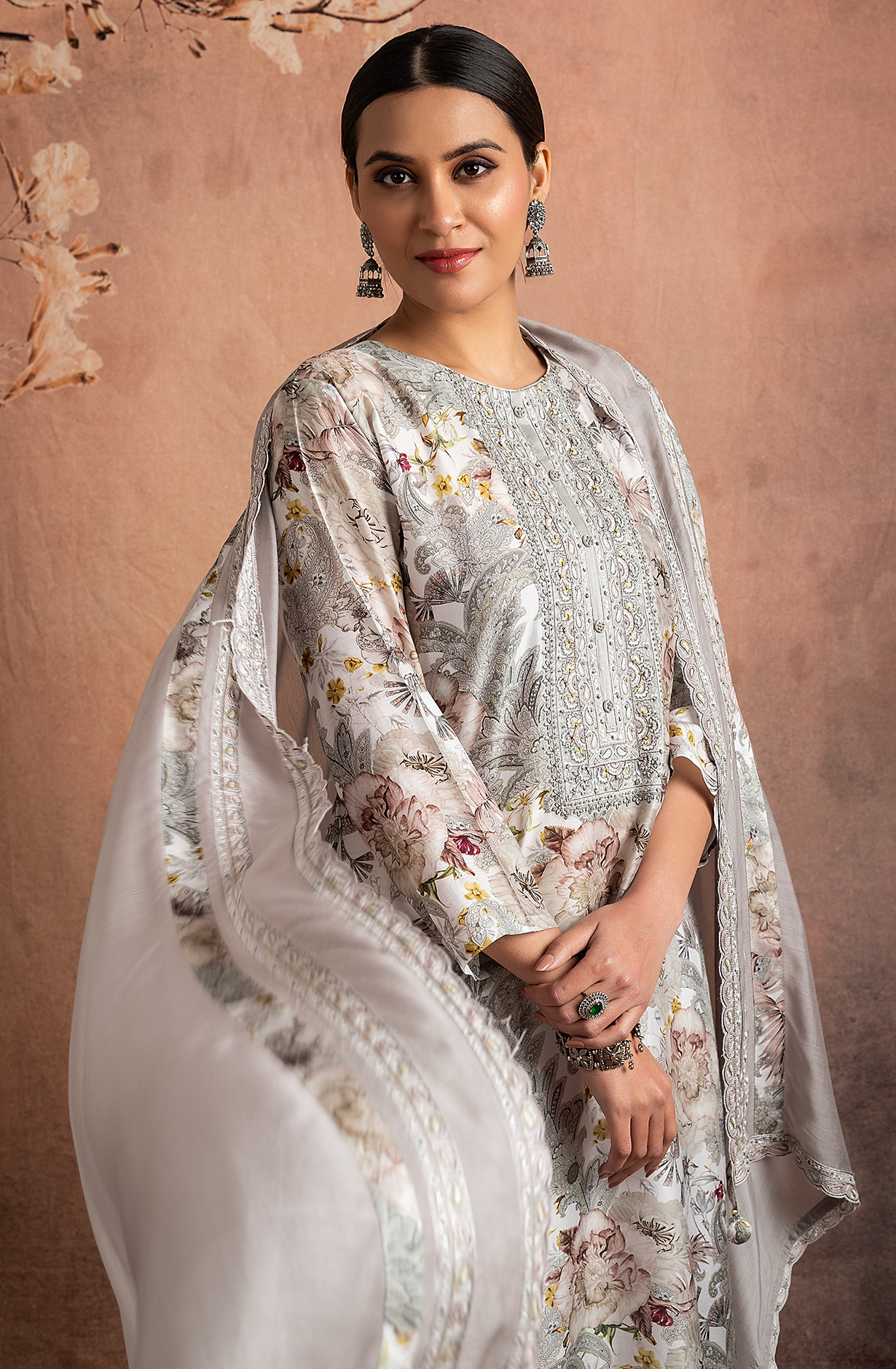 Multicolor Exclusive Modal Digital Printed Salwar Suit with Trendy Dupatta - R157-SPR1834