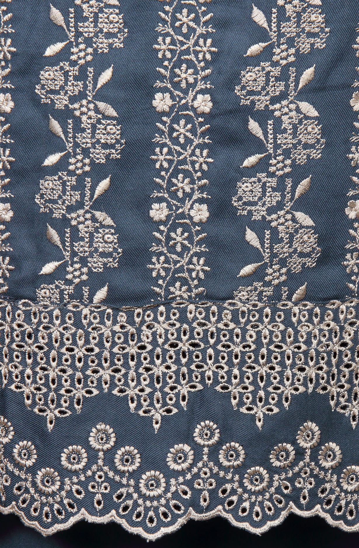 Blue Pashmina Exclusive Unstitched Salwar Kameez Dupatta - STH12747A