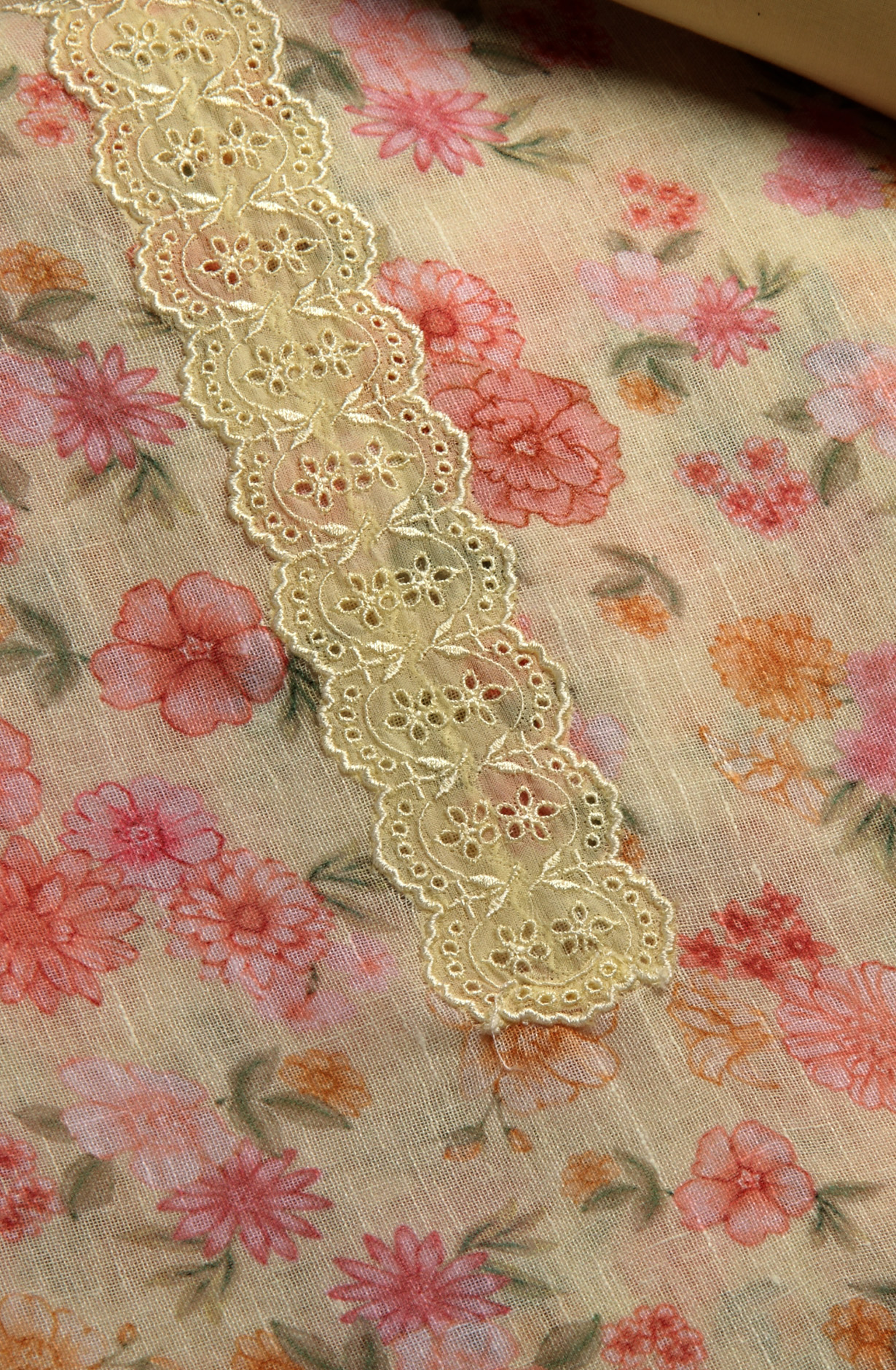 Yellow Linen Exclusive Digital Printed with Embroidered Salwar Kameez - TAR1762B