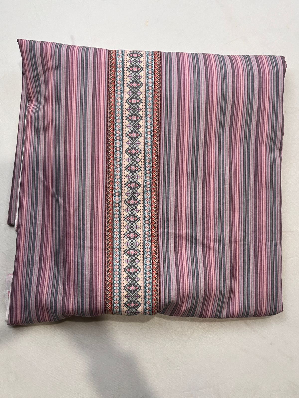 Multi Colour Printed Cotton Suit - Set - ASM1474D