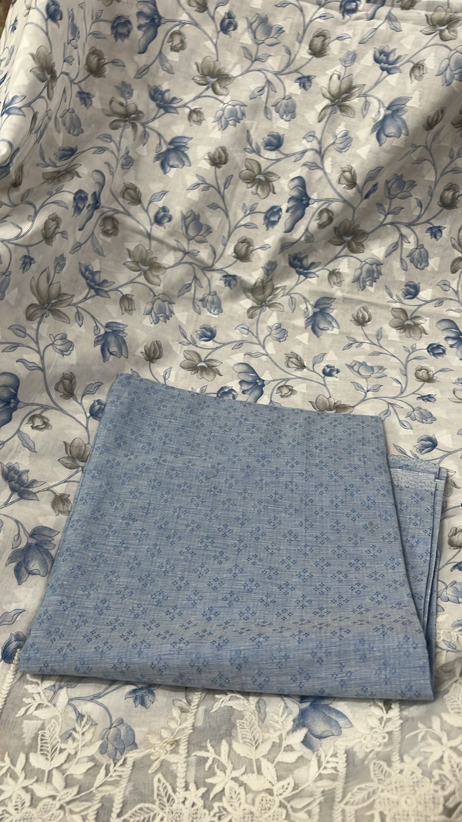 Cotton Digital Printed Suit Set with Dupatta - COTSUM1184A