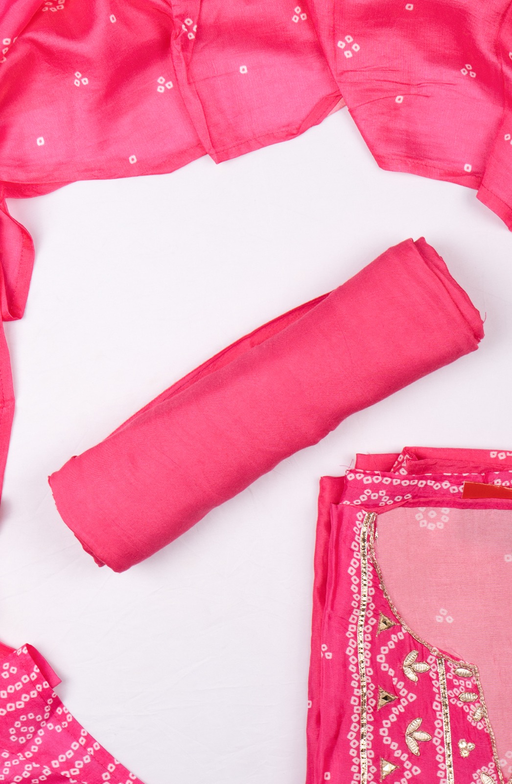 Pink Muslin Printed Suit with Dupatta - 131-MT0160