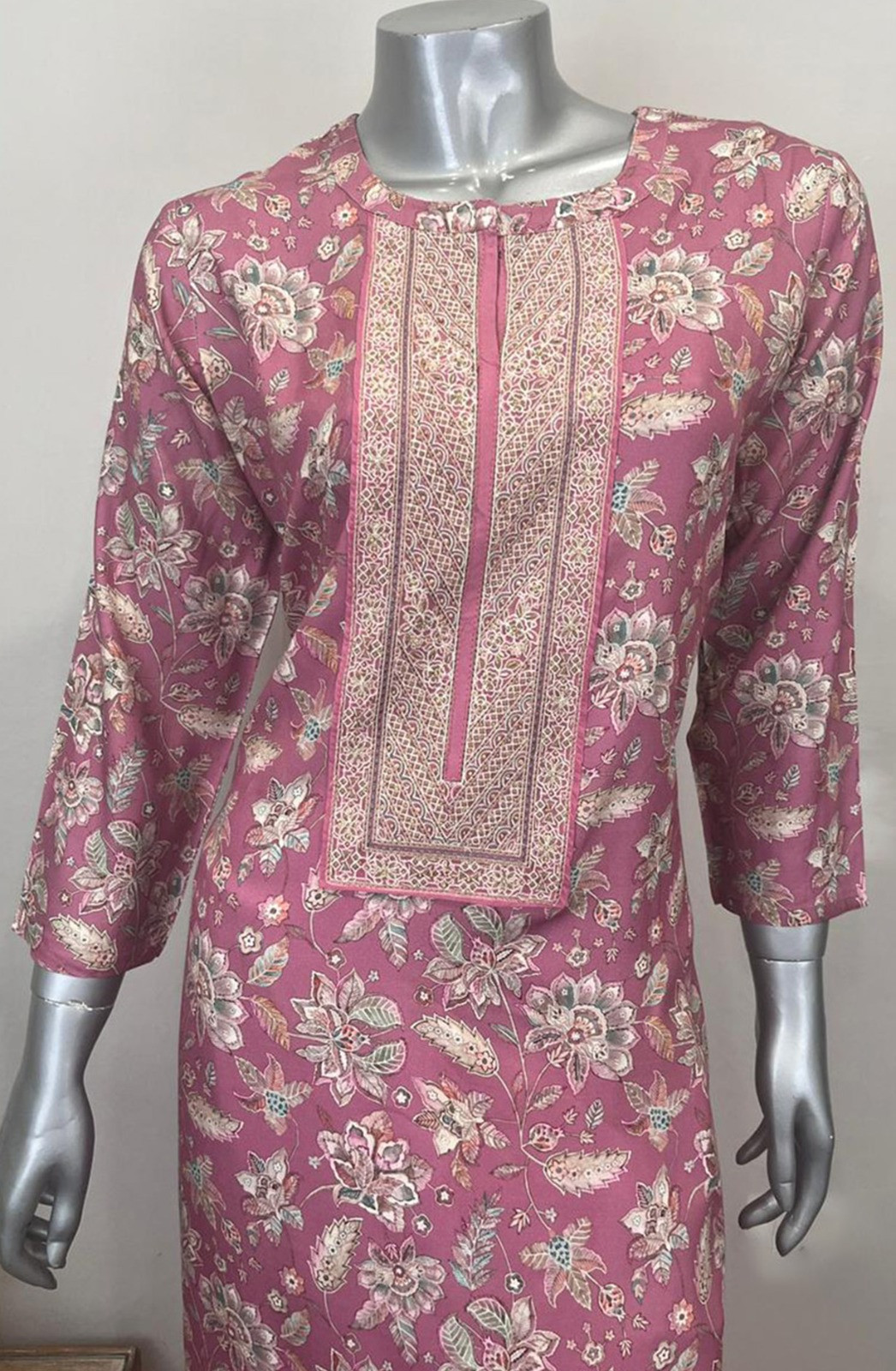 Pink Pashmina Beautiful Top and Bottom - R157-RTW31A