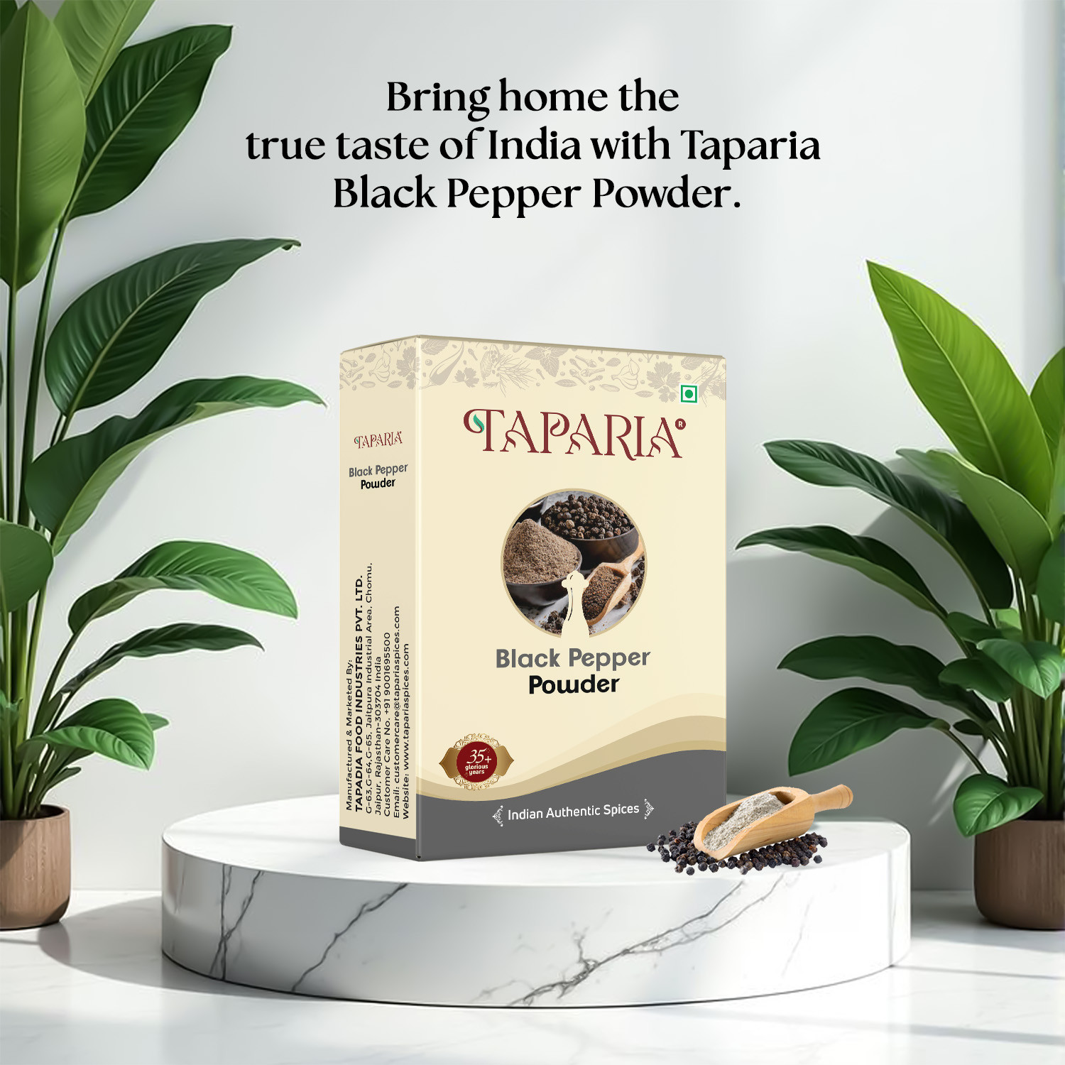 Taparia Black Pepper Powder