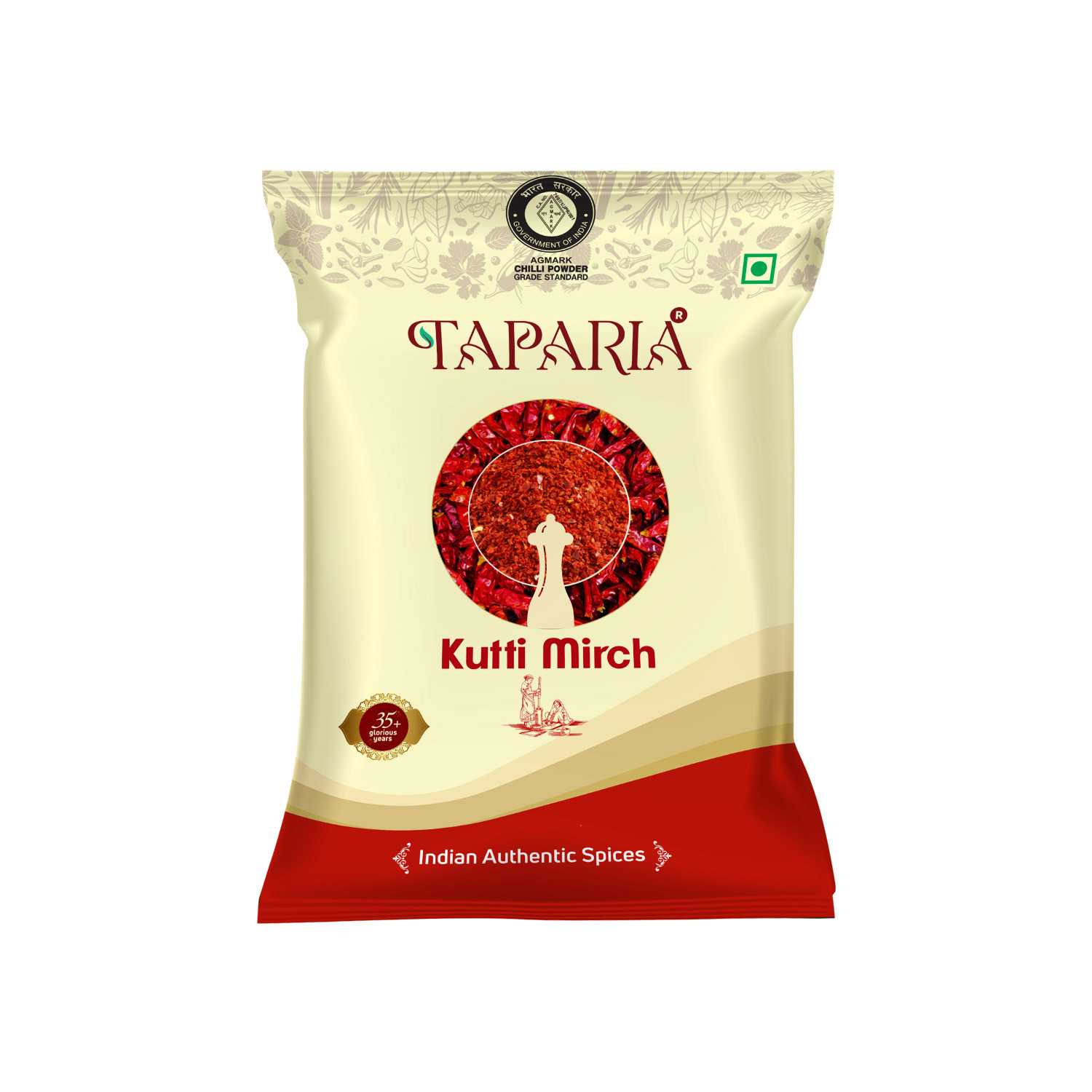 Taparia Kutti Mirch Powder