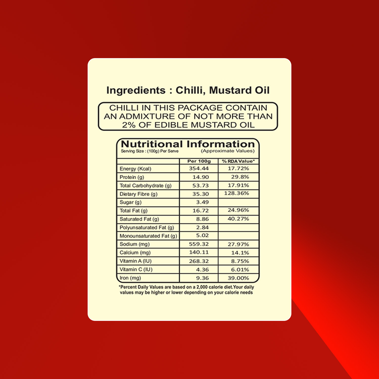 Taparia Kutti Mirch Powder