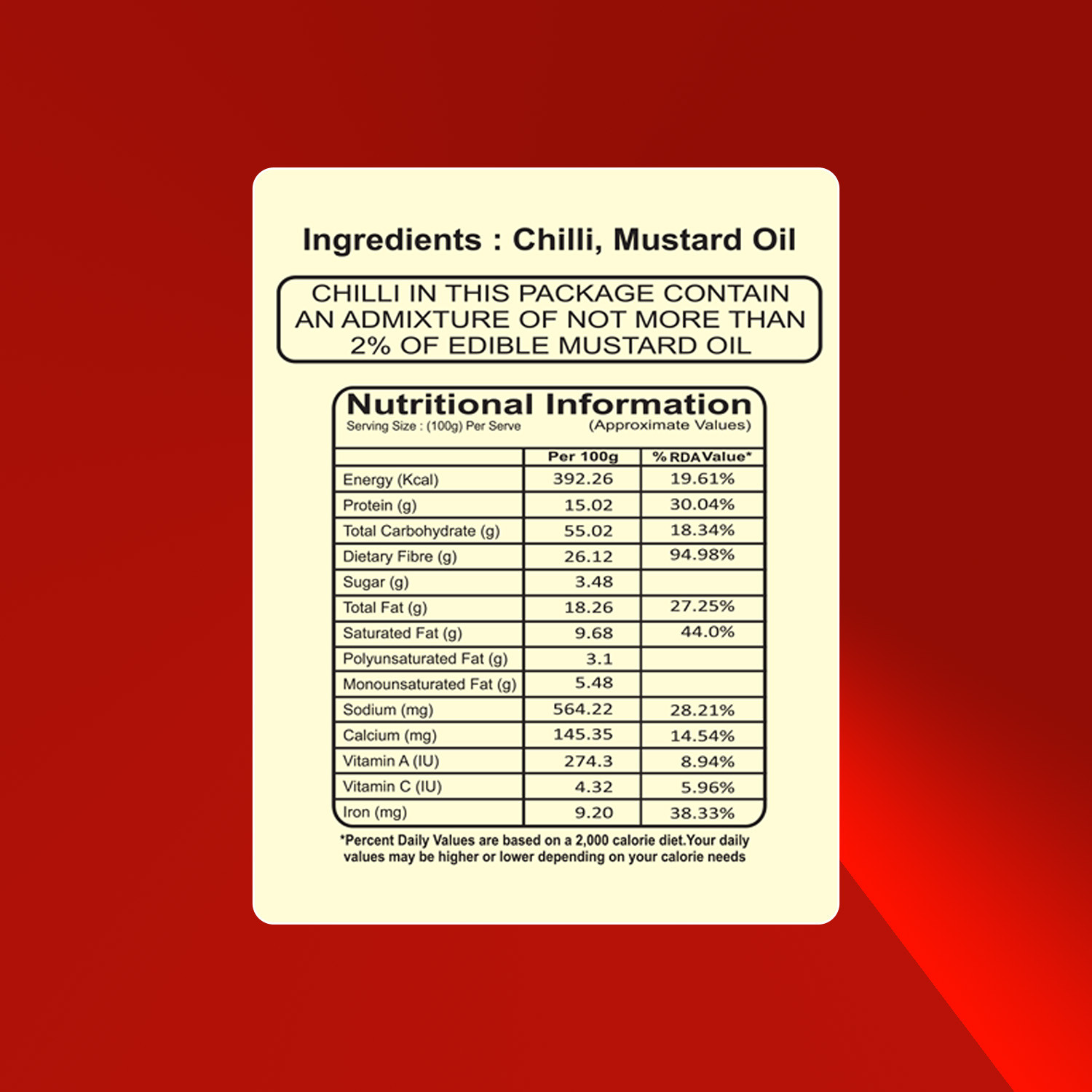 Taparia Red Chilli Powder