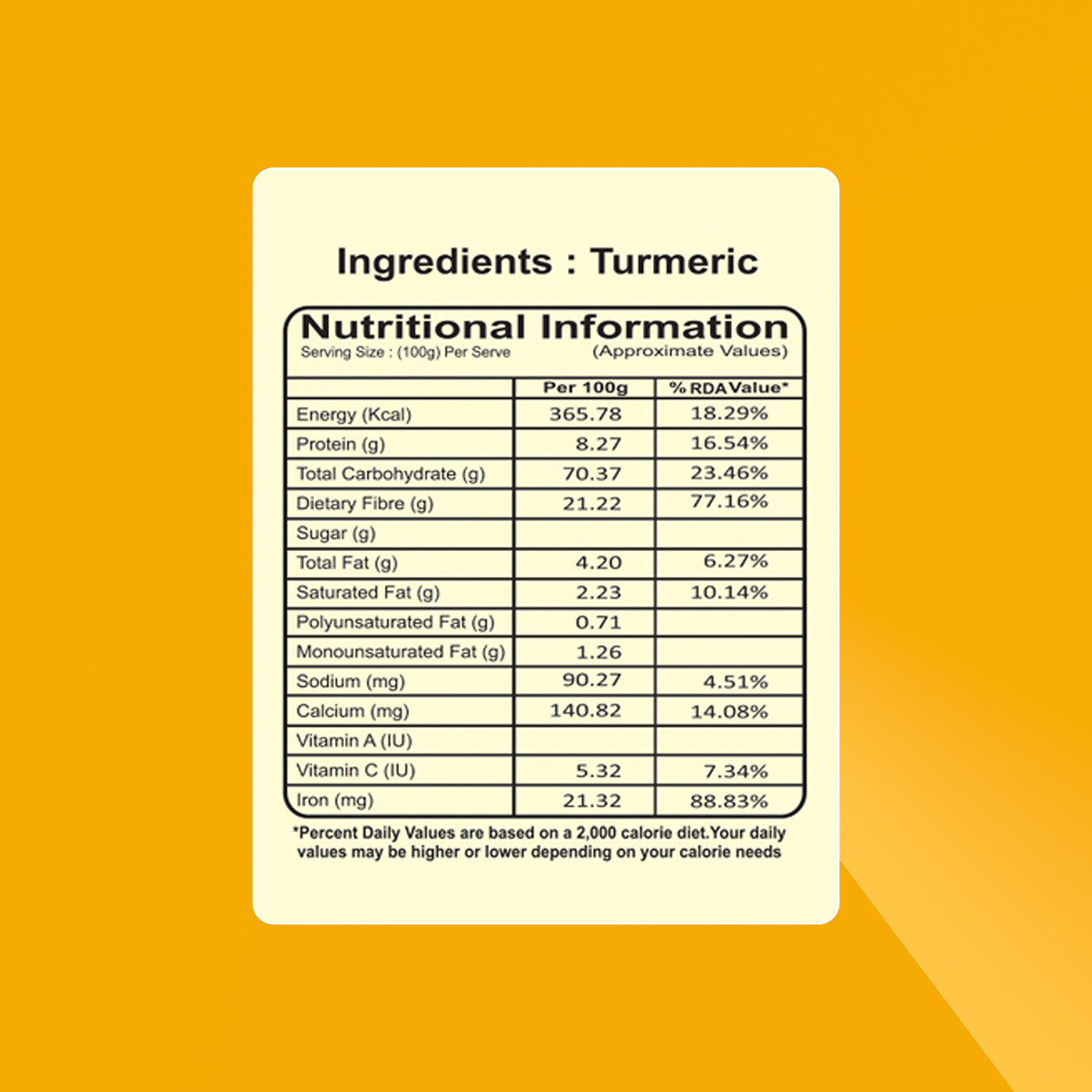 Taparia Turmeric powder