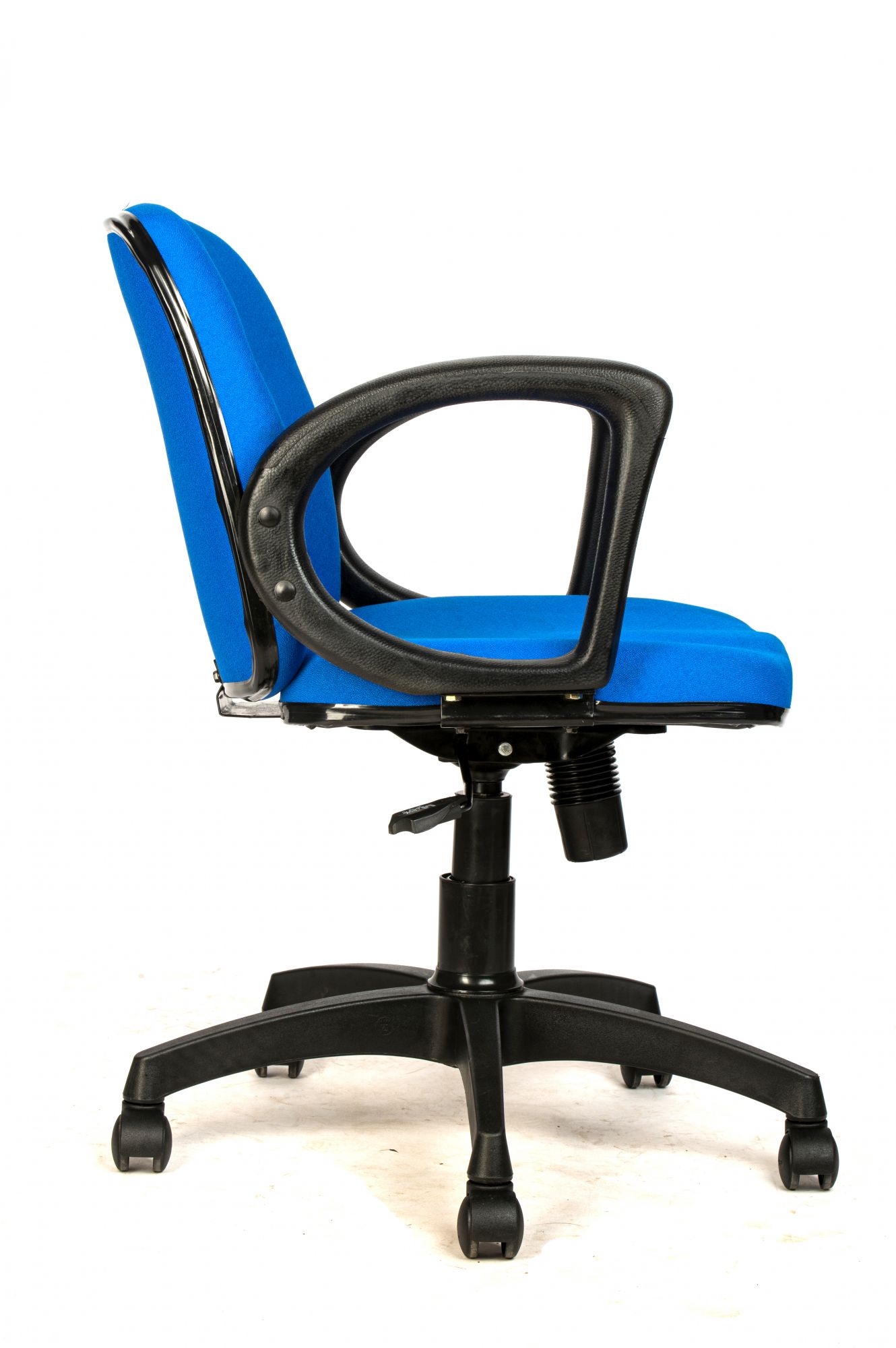 Teal Elite Mid Back Office Chair - Blue