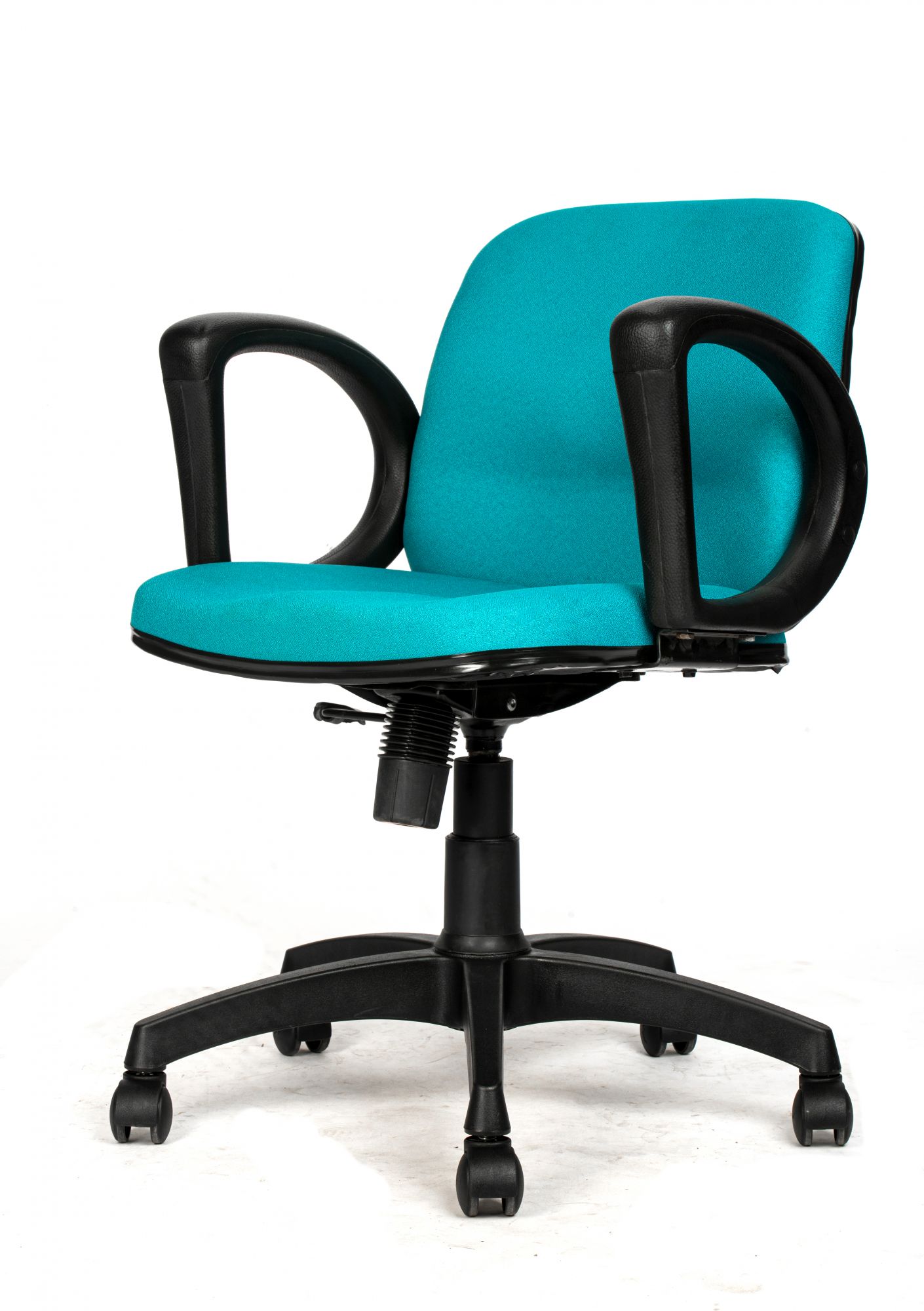 Teal Elite Mid Back Office Chair - Teal Green