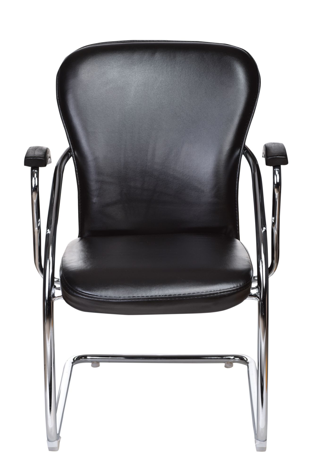 Teal Cosco Visitor Chair - Black