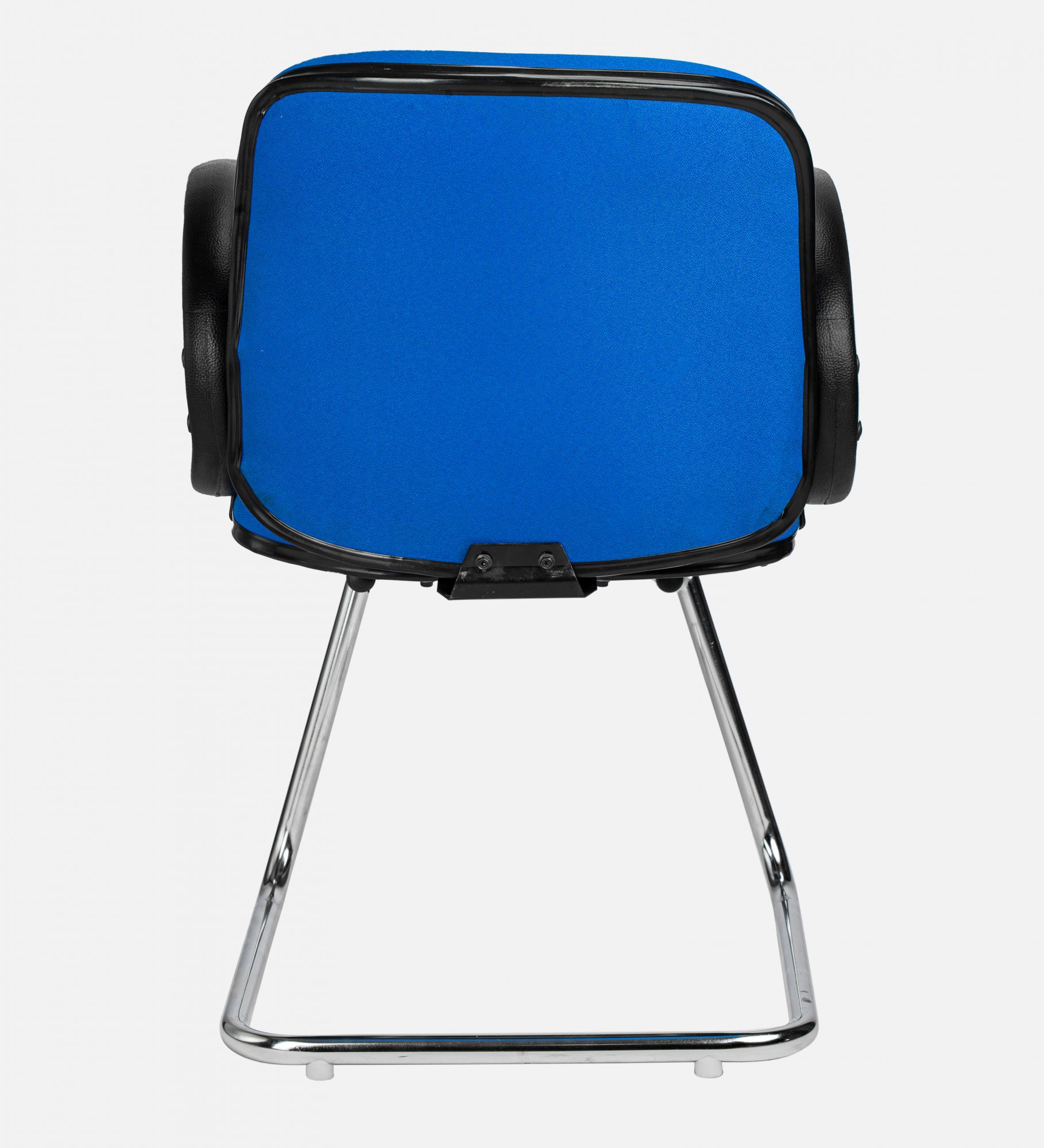 Teal Elite Mid Back Visitor Chair with Chrome Base  - Blue