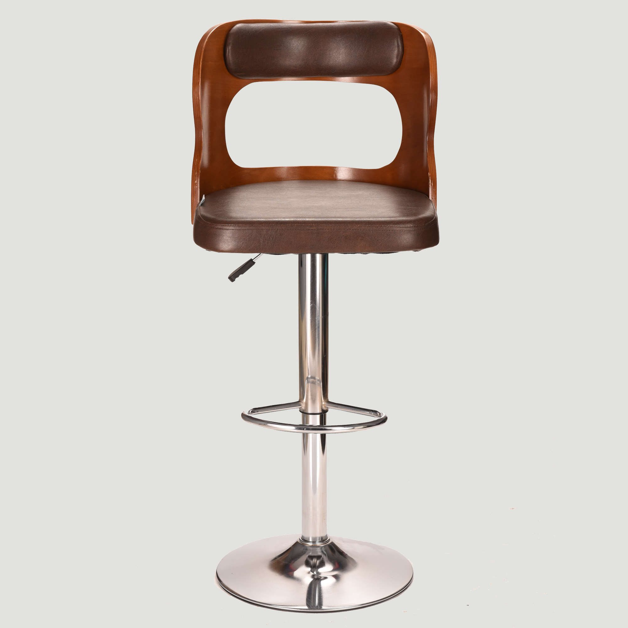 Teal Gangtok Bar Stool - Brown