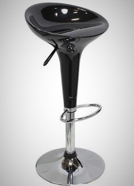Teal Horsley Bar Stool - Black