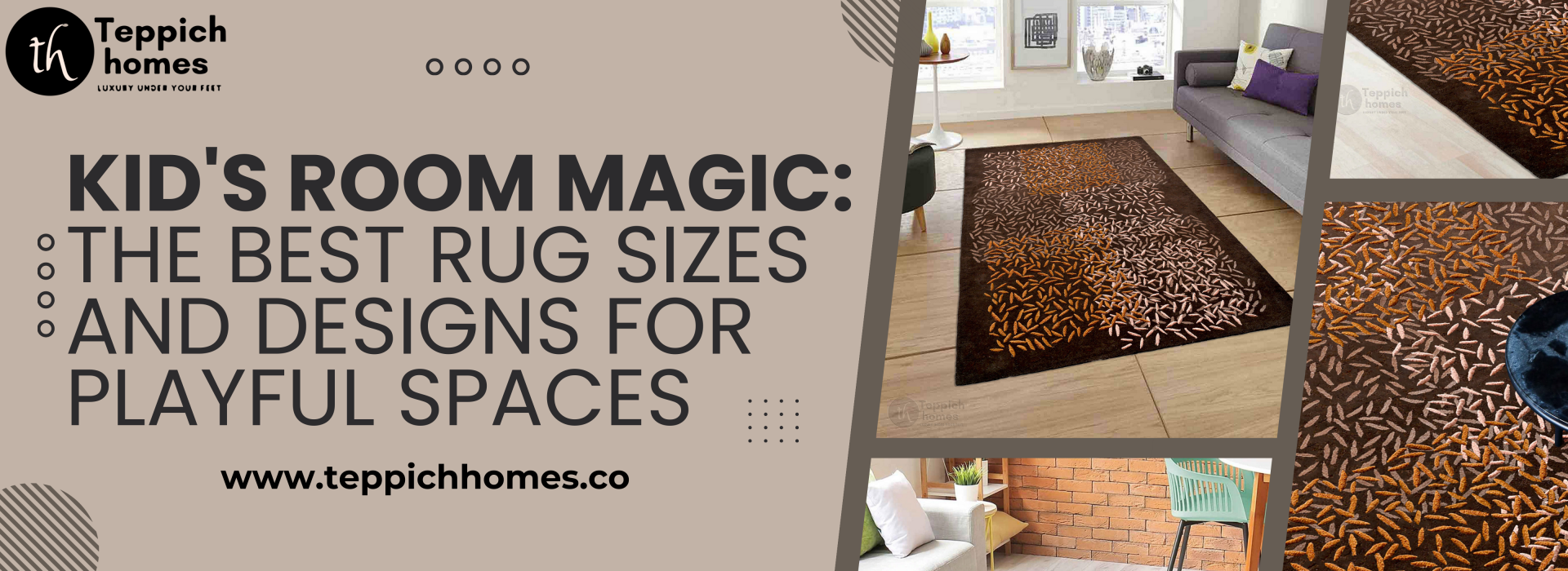 Kid's Room Magic: The Best Rug Sizes and Designs for Playful Spaces