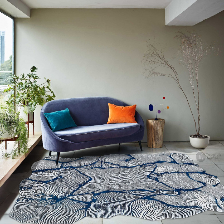 The Magic of Blue: How a Blue Rug Can Transform Your Living Space