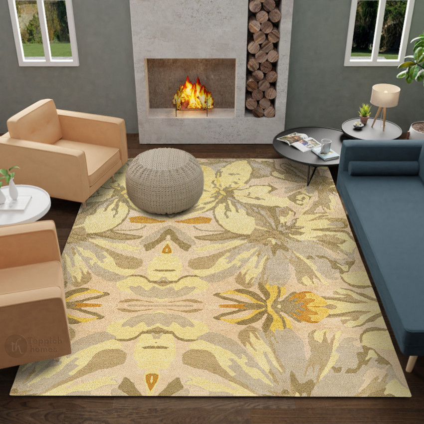 Blooming Beauty: How Floral Pattern Carpets Transform Your Space