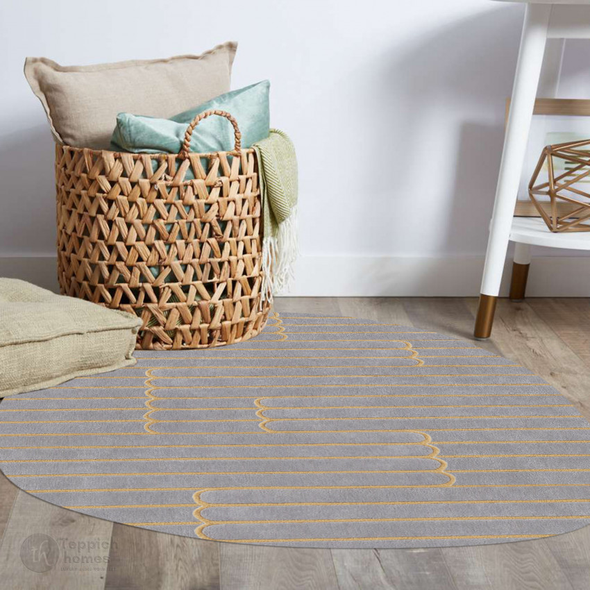 Merging Designed Rug Hand-Tufted Rugs: Merging Artistry with Contemporary Flair