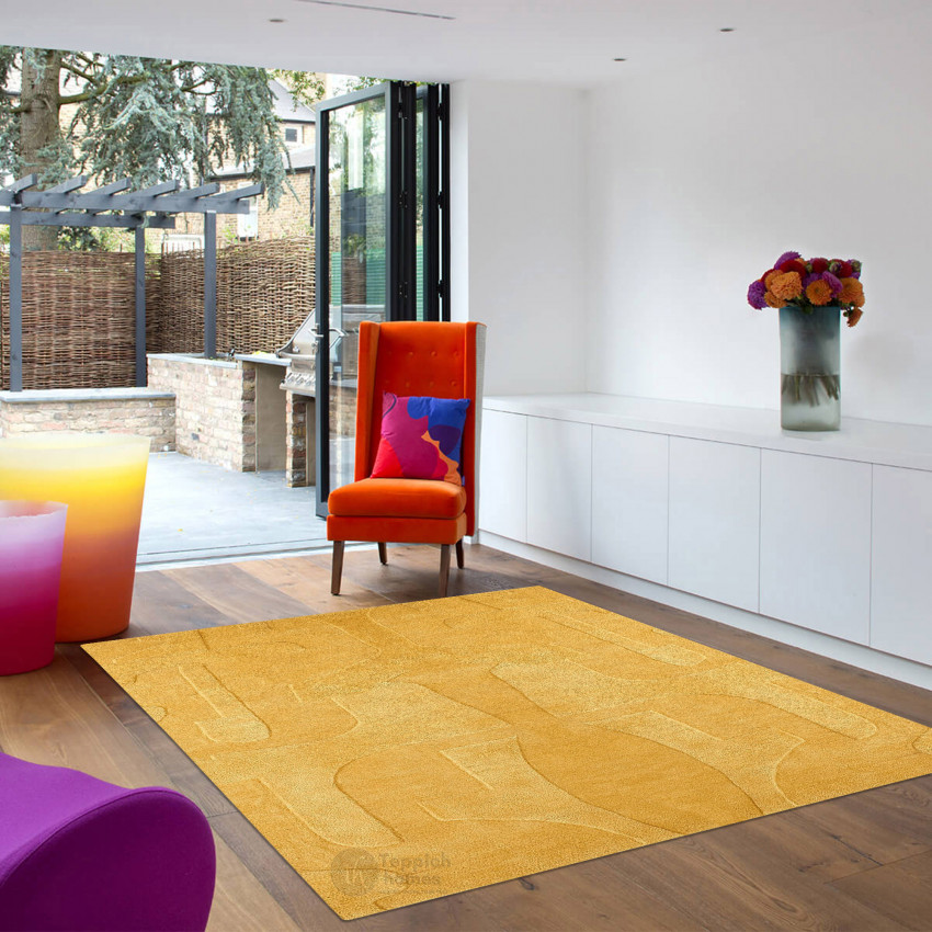 Yellow Moon Rug Brighten Up Your Space with Yellow Rugs: Your Ultimate Guide for Every ...