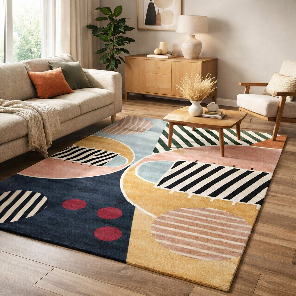 Retro Pop Art Rug